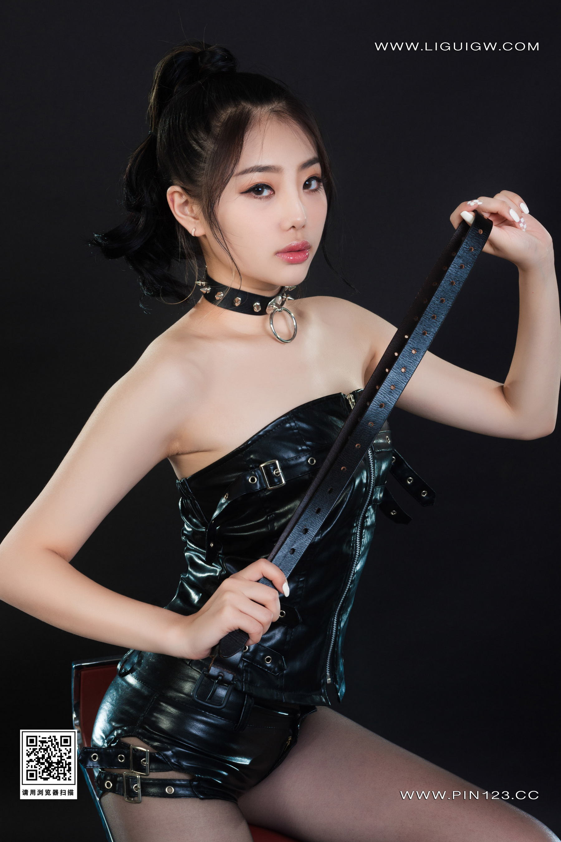 [Ligui丽柜] 2023.10.26《欲女皮缚》小智贤第20张