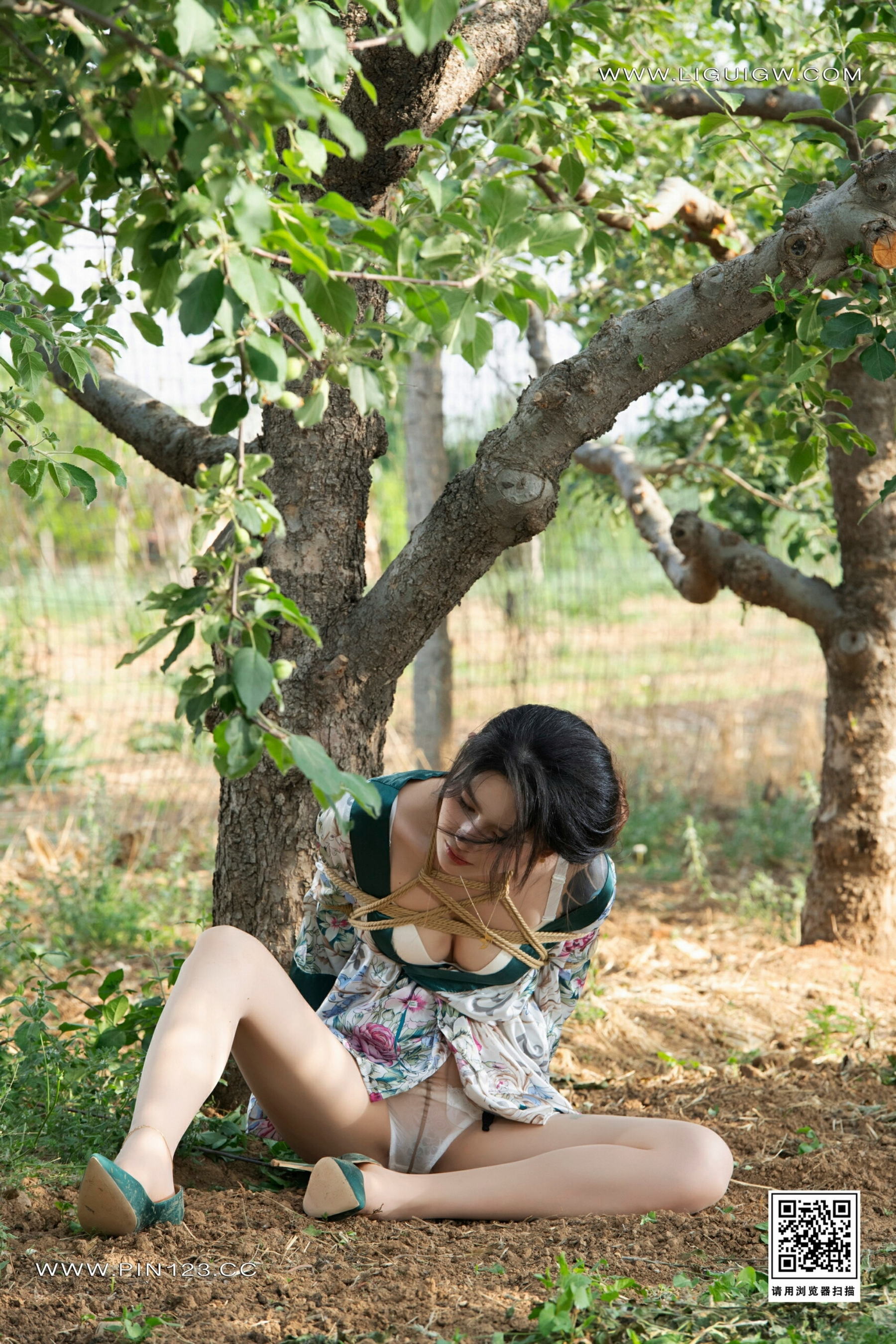 [Ligui丽柜] 2024.07.12《甜甜户外美束-会员定制》甜甜第14张