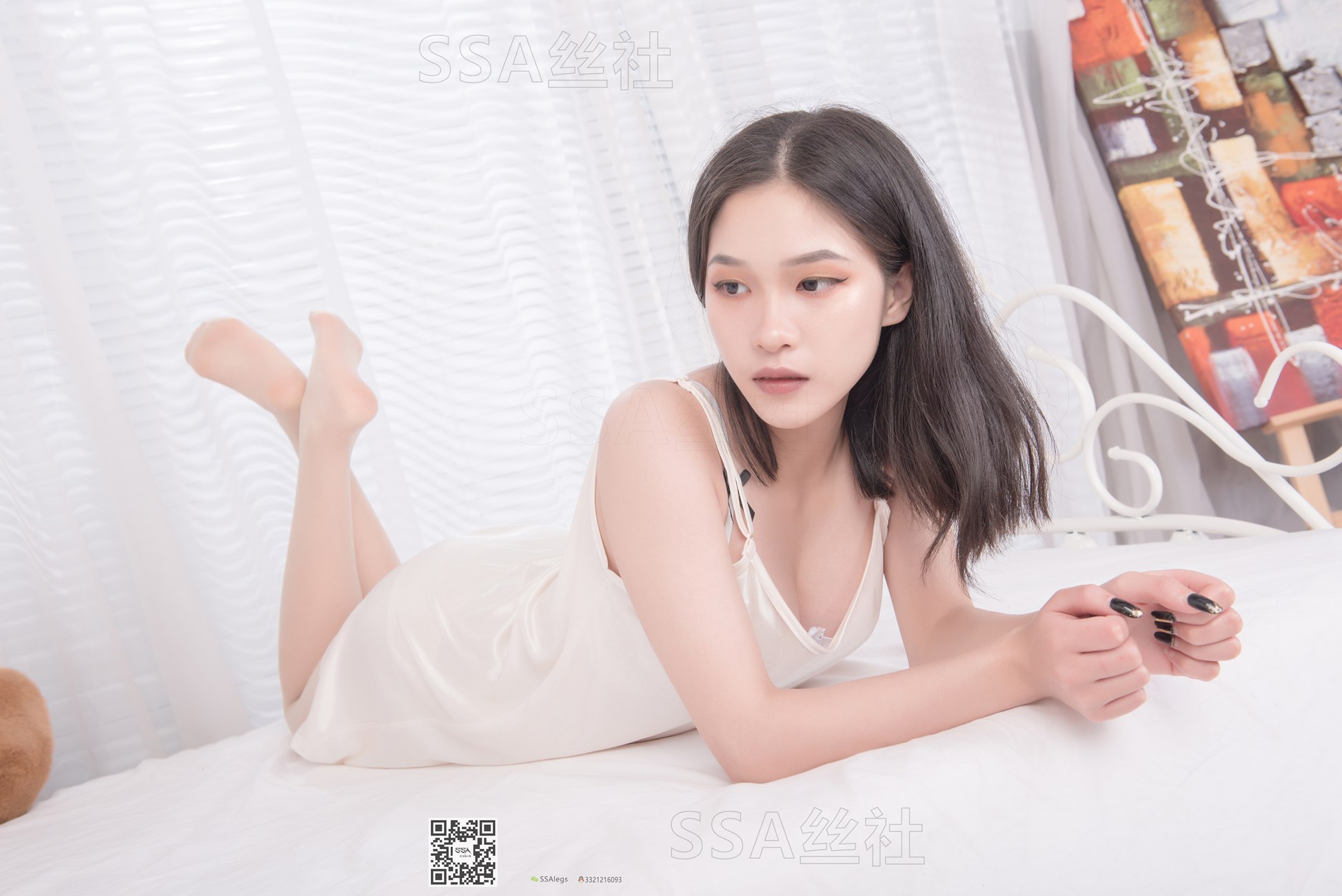 [SSA丝社]超清写真 NO.091 佳佳 小丝妹佳佳的睡衣私房[142P]第21张