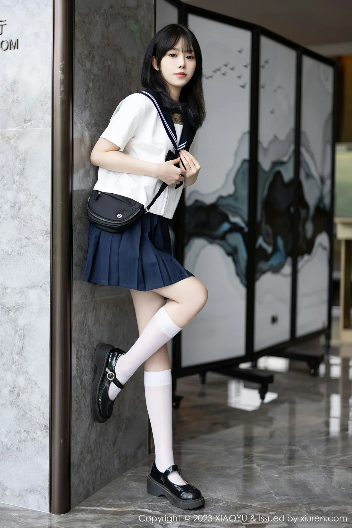  XIAOYU 语画 Vol.1087 奶瓶. 白色学妹服饰性感写真 [89P]第2张