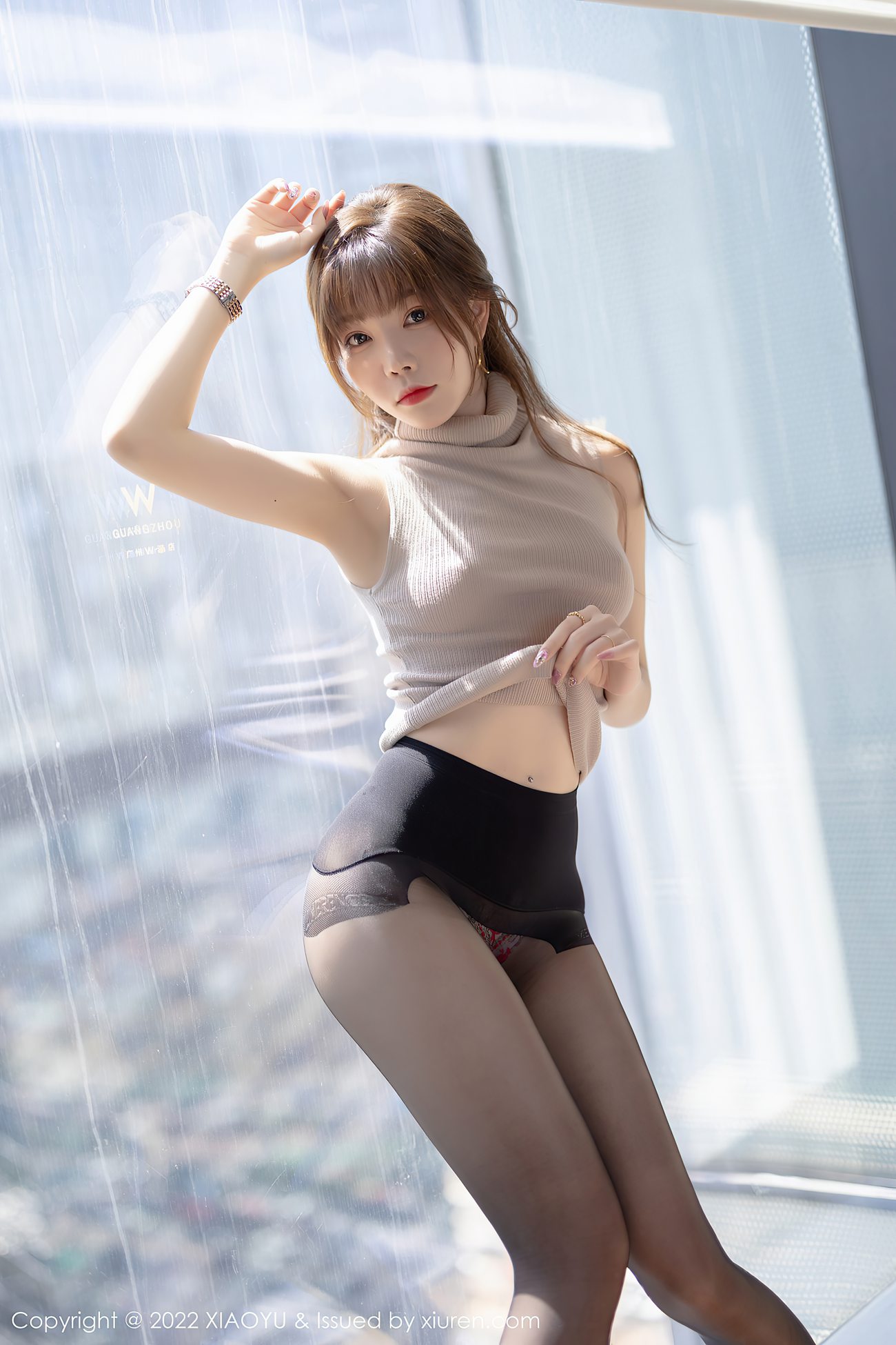 [XIAOYU语画界] 2022.06.28 VOL.808 芝芝Booty 黑丝美腿[47P]第8张