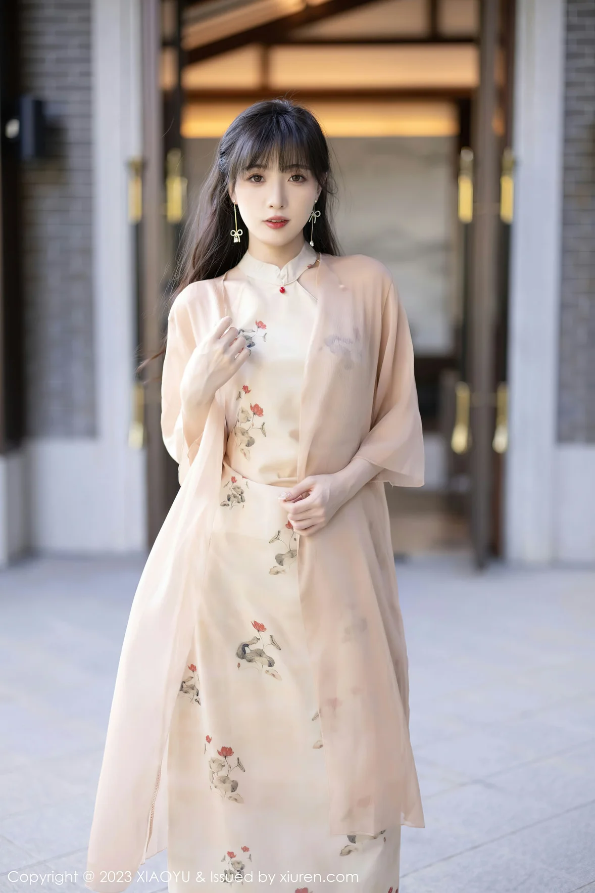  XIAOYU 语画 Vol.1071 林星阑 浅色薄纱贵州旅拍 [94P]第2张