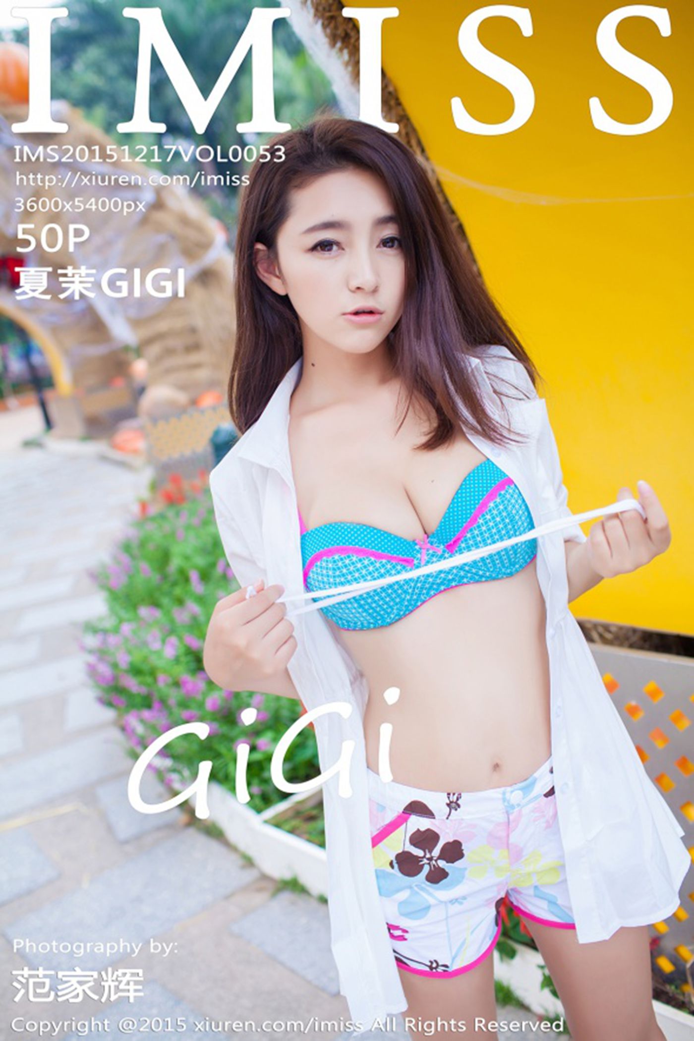 [IMiss爱蜜社] 2015.12.17 Vol.053 夏茉GIGI [50+1P]第9张