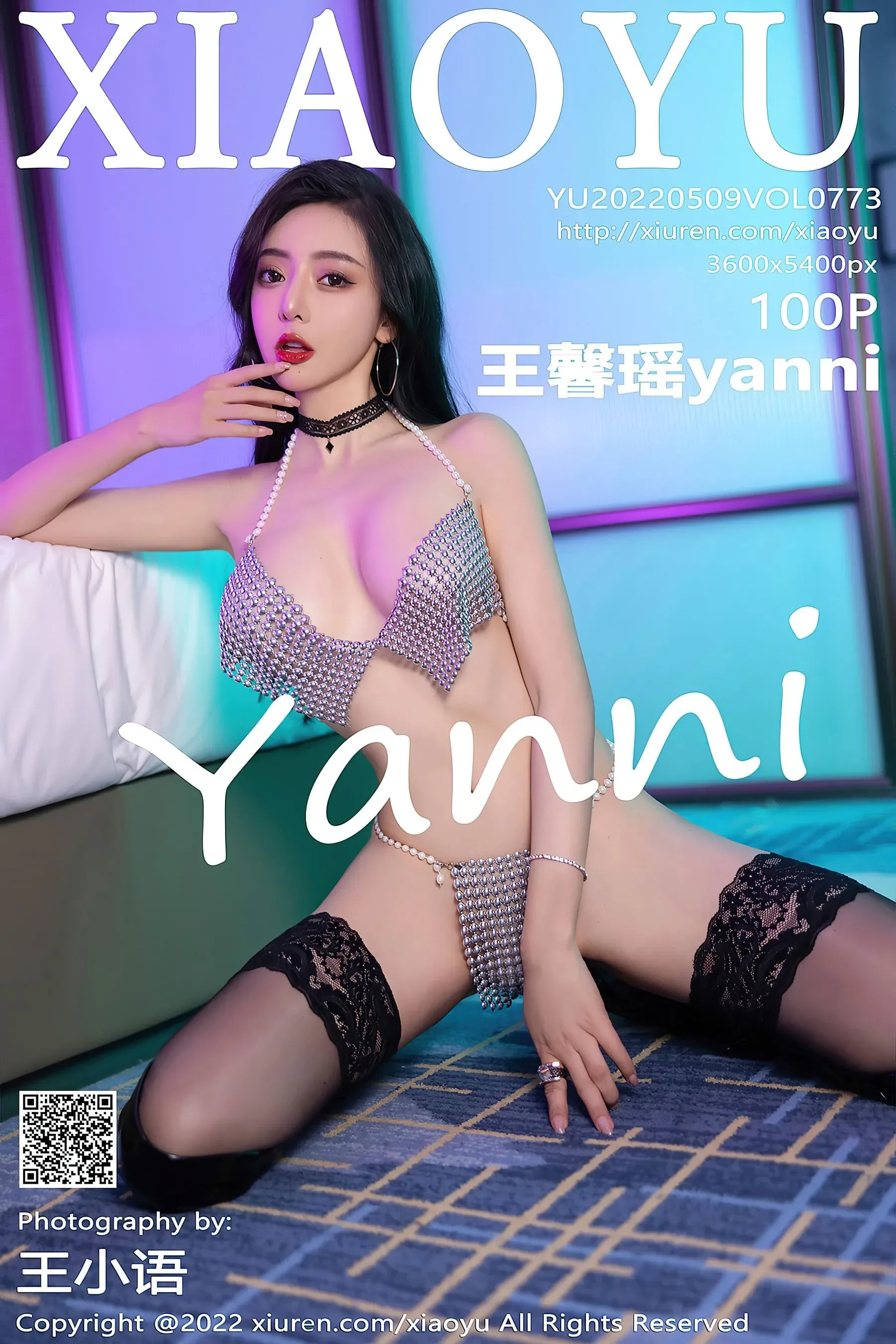 语画界 VOL.773 王馨瑶yanni 黑丝皮靴第14张