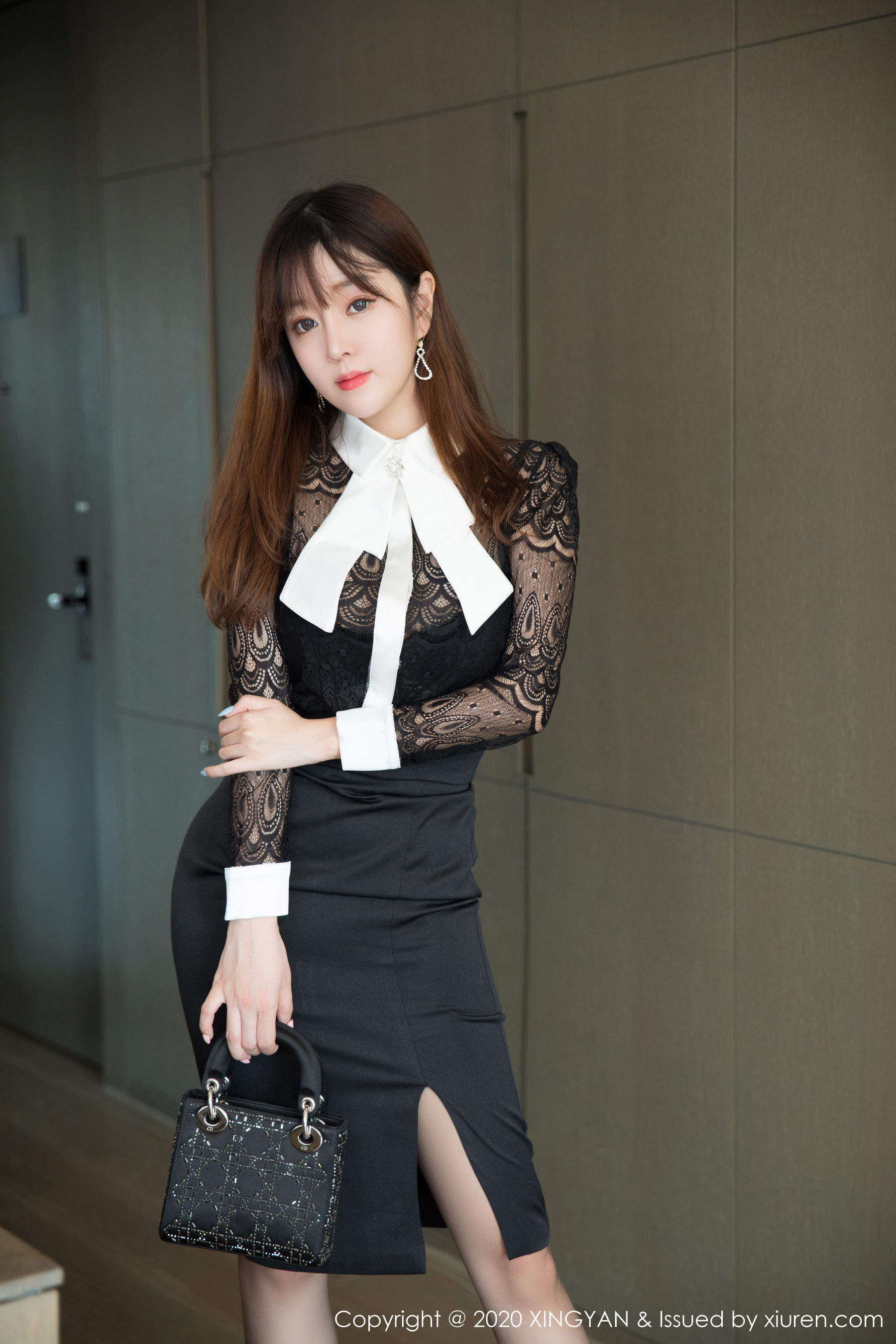  星颜社 Vol.134 王雨纯 &#038;黑色内衣所散发出的魅力第20张