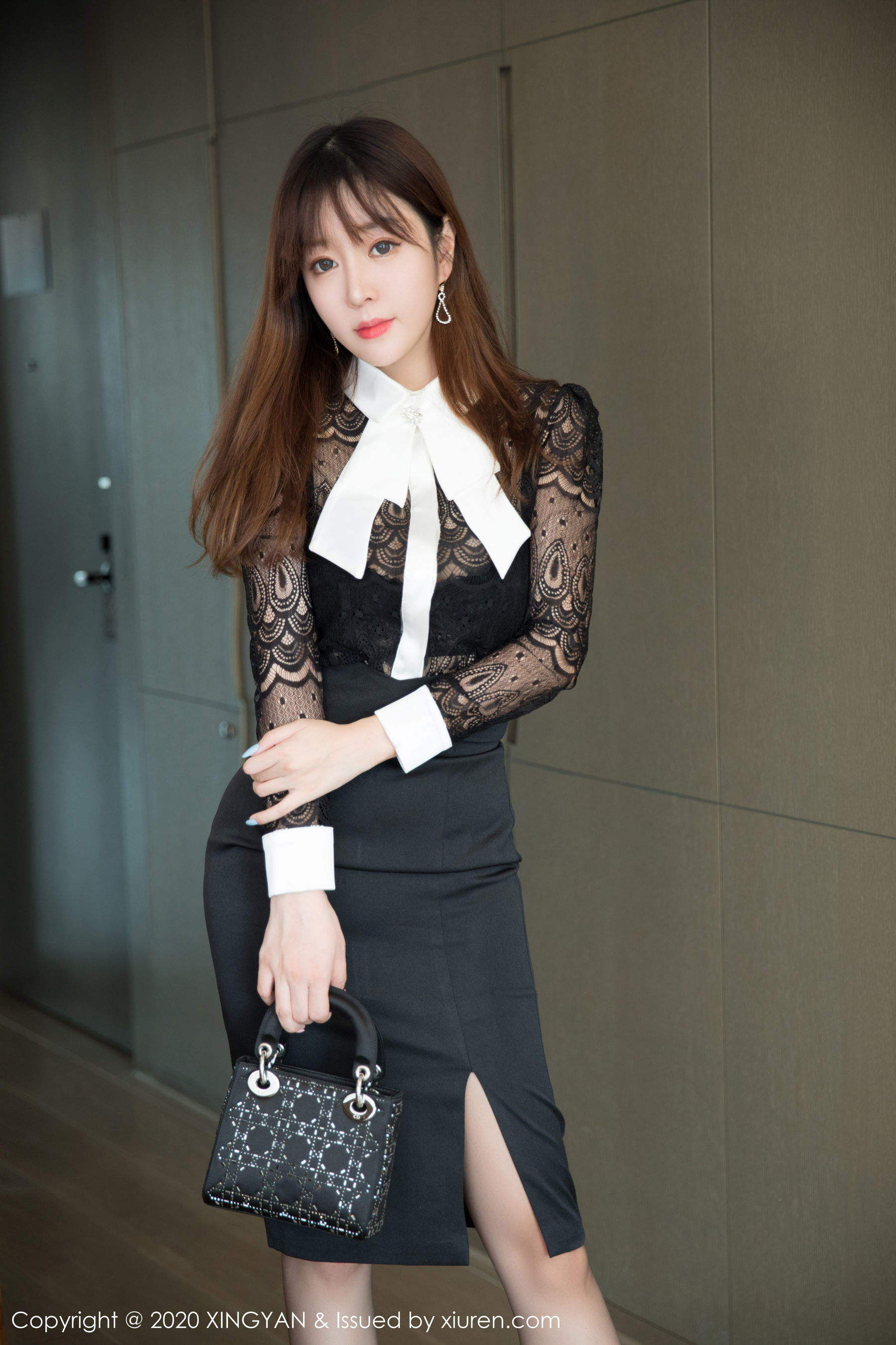  星颜社 Vol.134 王雨纯 &#038;黑色内衣所散发出的魅力第19张