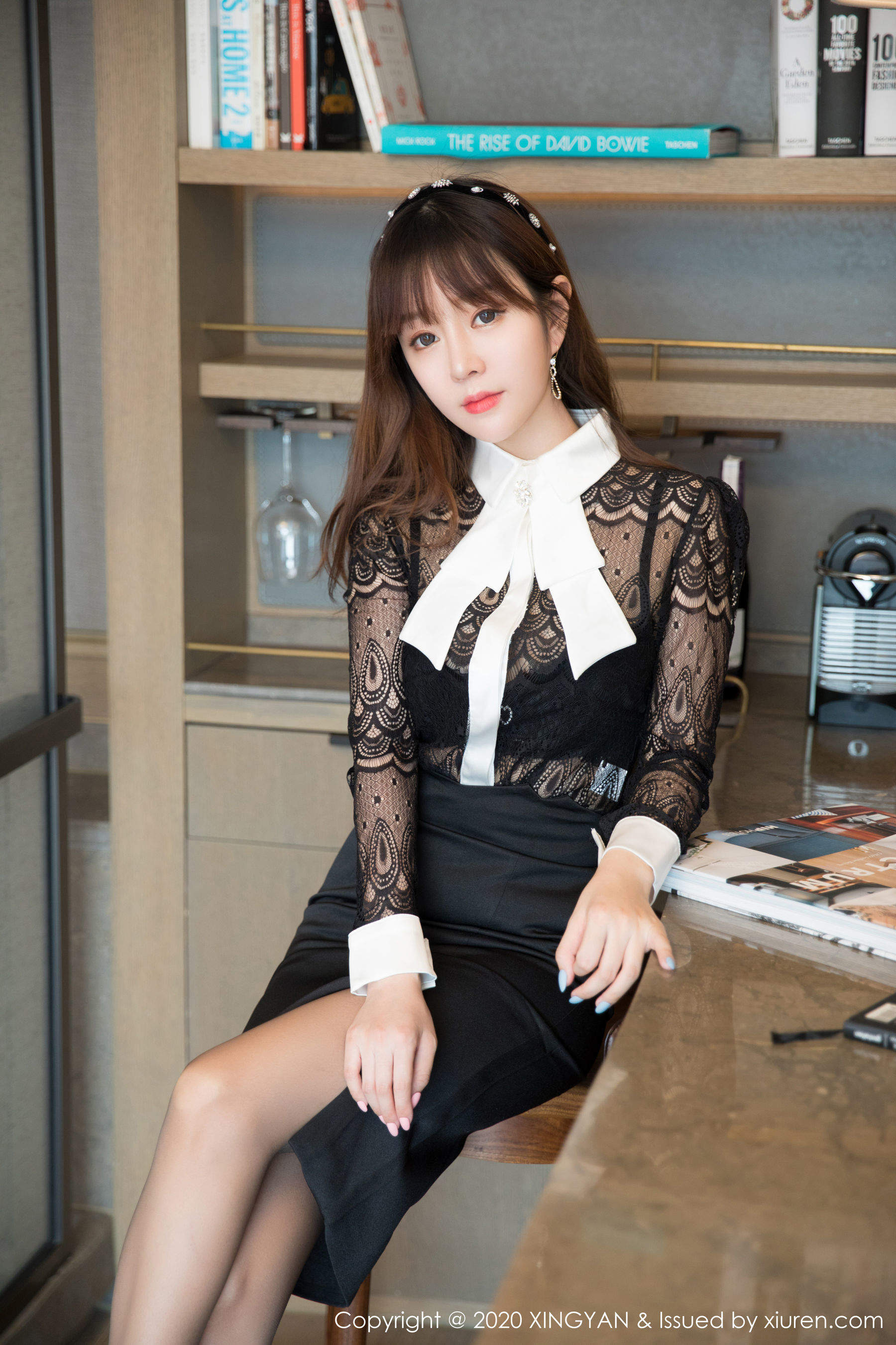  星颜社 Vol.134 王雨纯 &#038;黑色内衣所散发出的魅力第14张