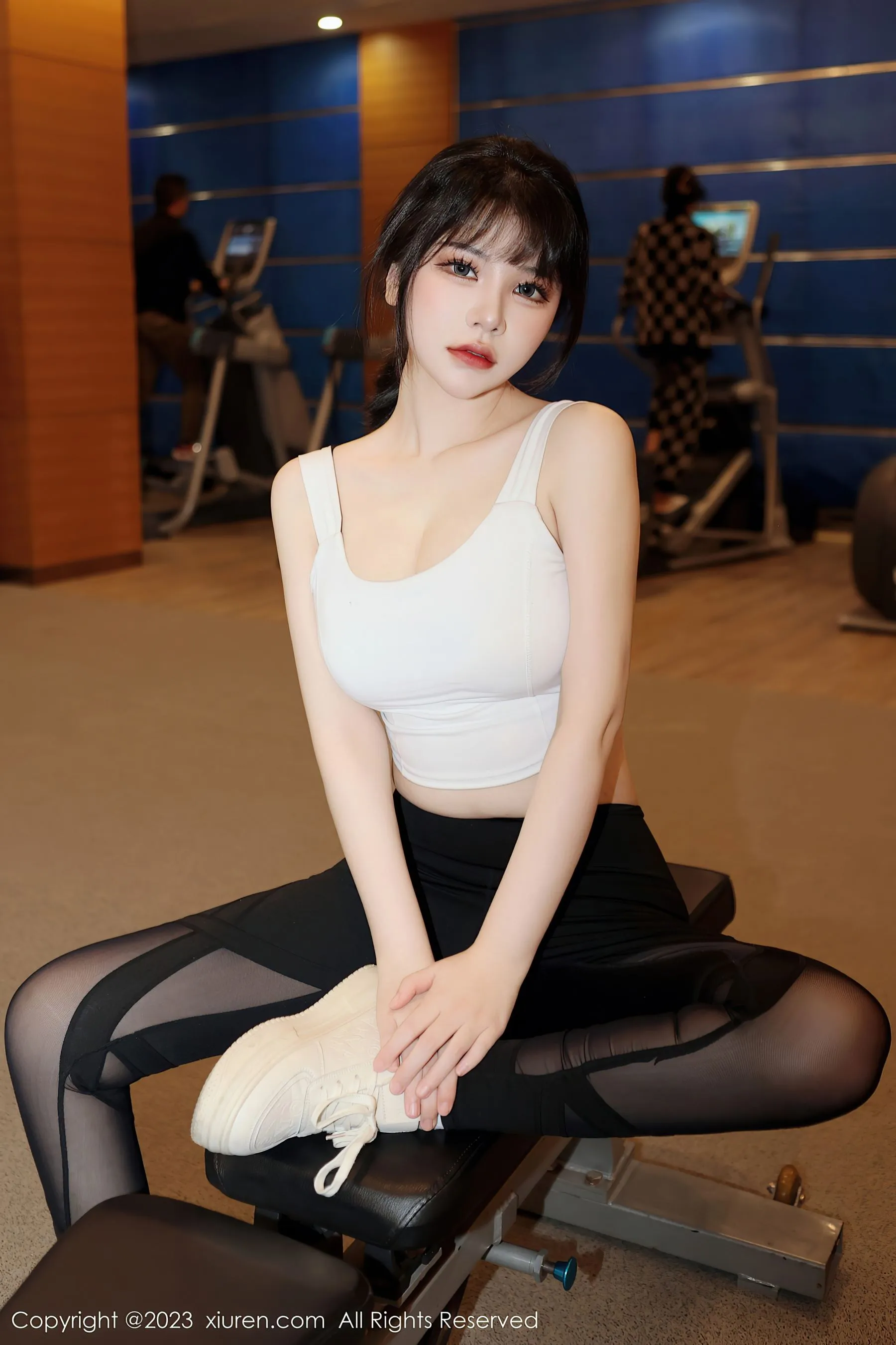  秀人网 No.6289 桃桃子_ 健身美腿第27张