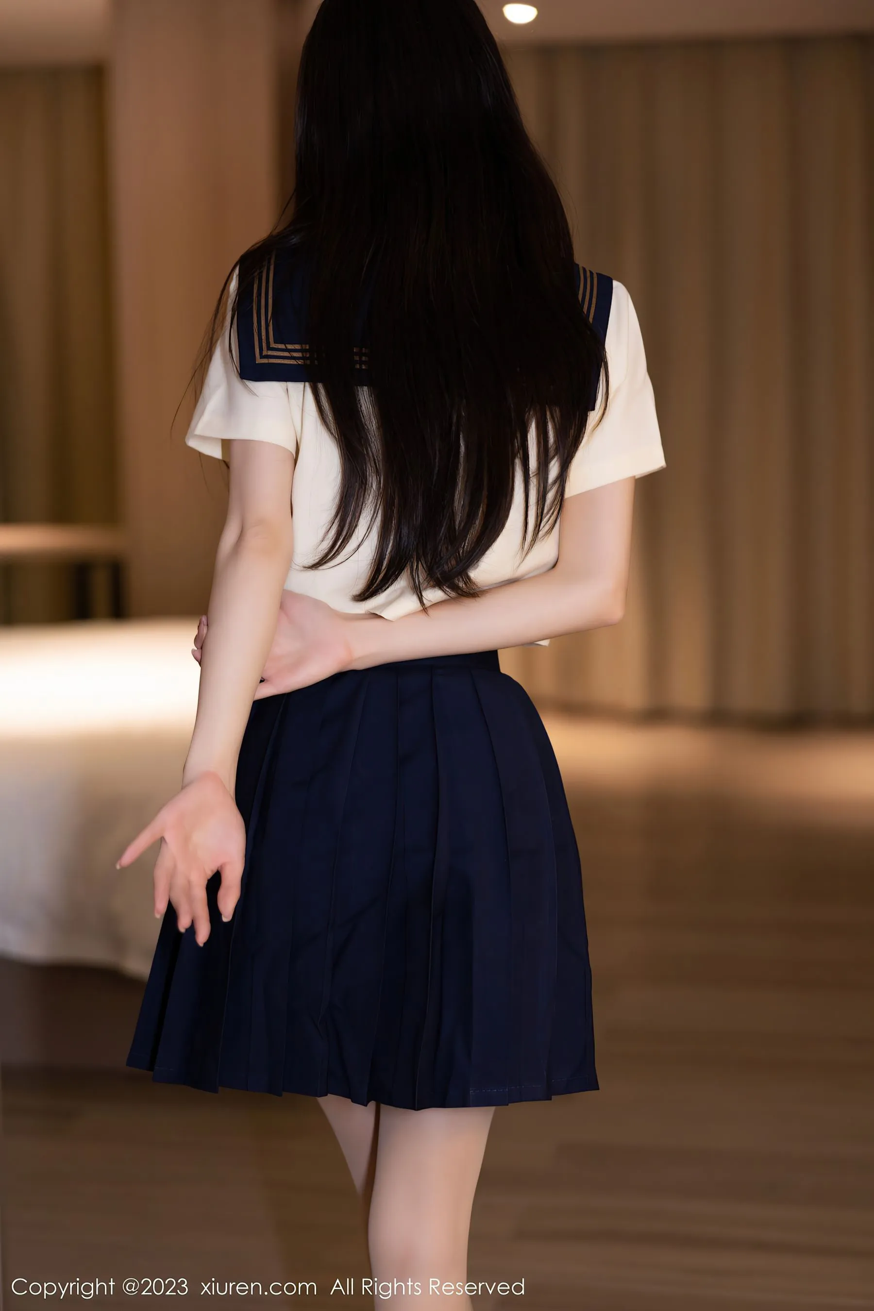  秀人网 No.6126 林星阑 制服美腿第22张