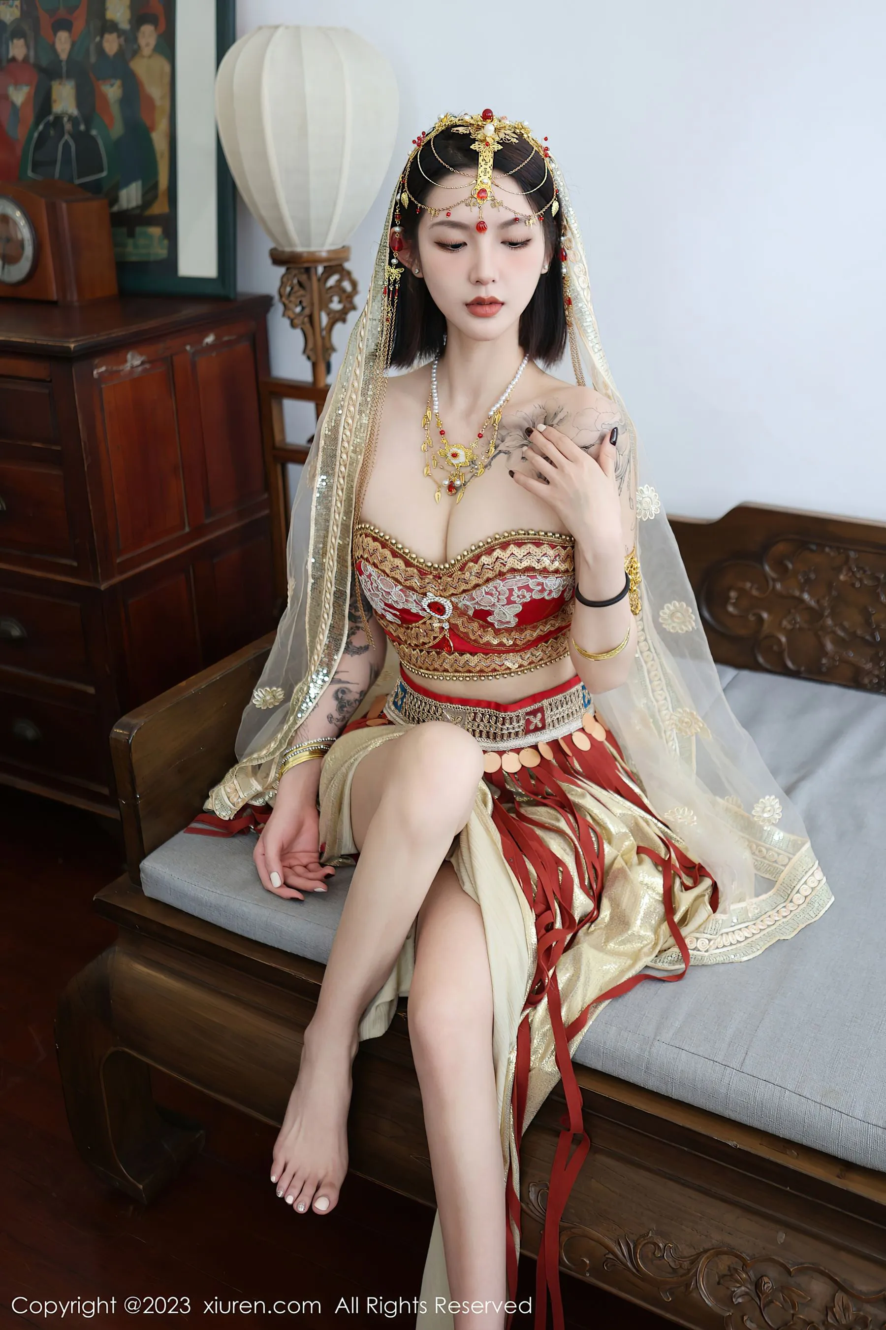  秀人网 No.6240 乔一一 异域风情第2张