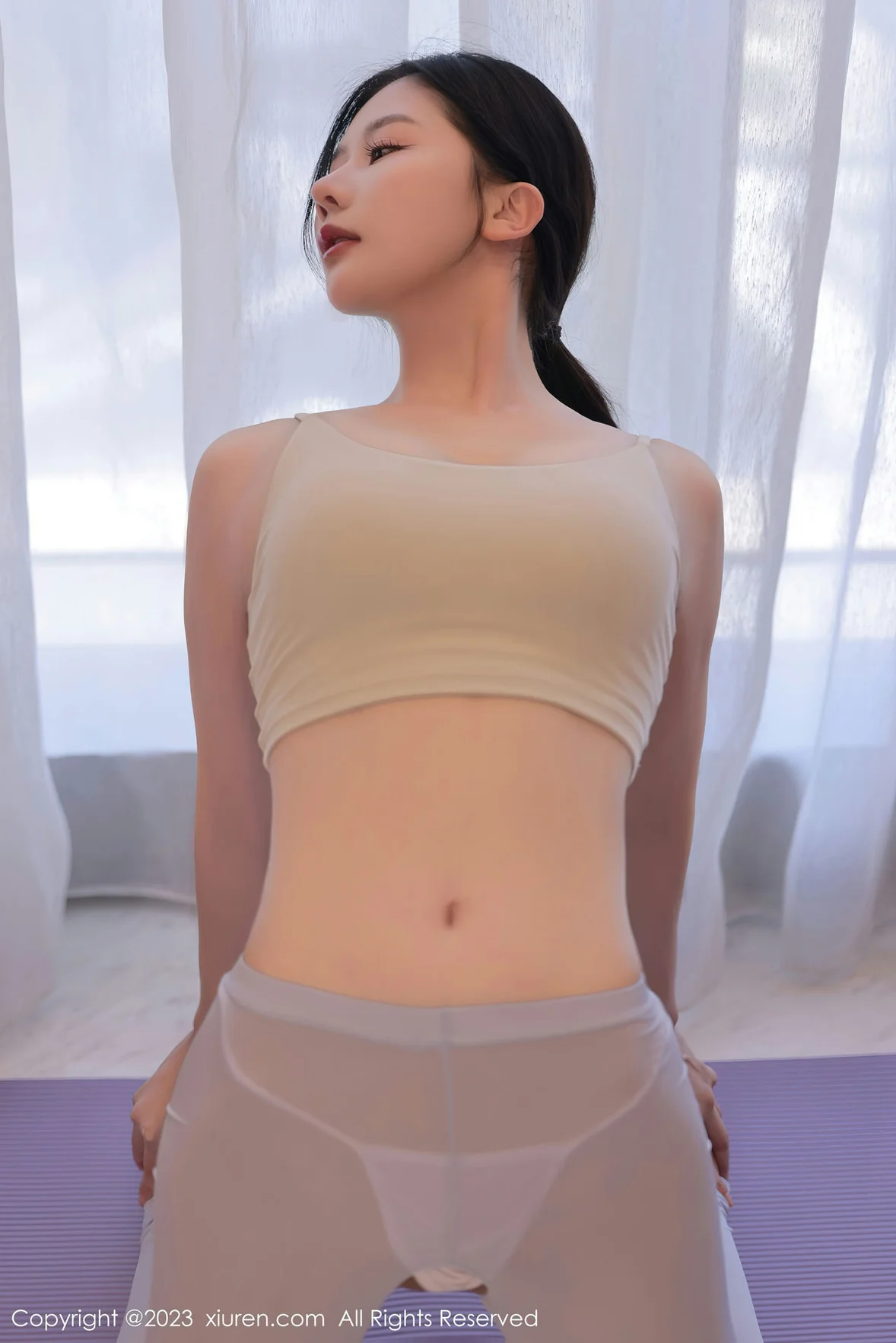  XiuRen 秀人 No.7294 尹甜甜 瑜伽写真广州旅拍 [68P]第7张