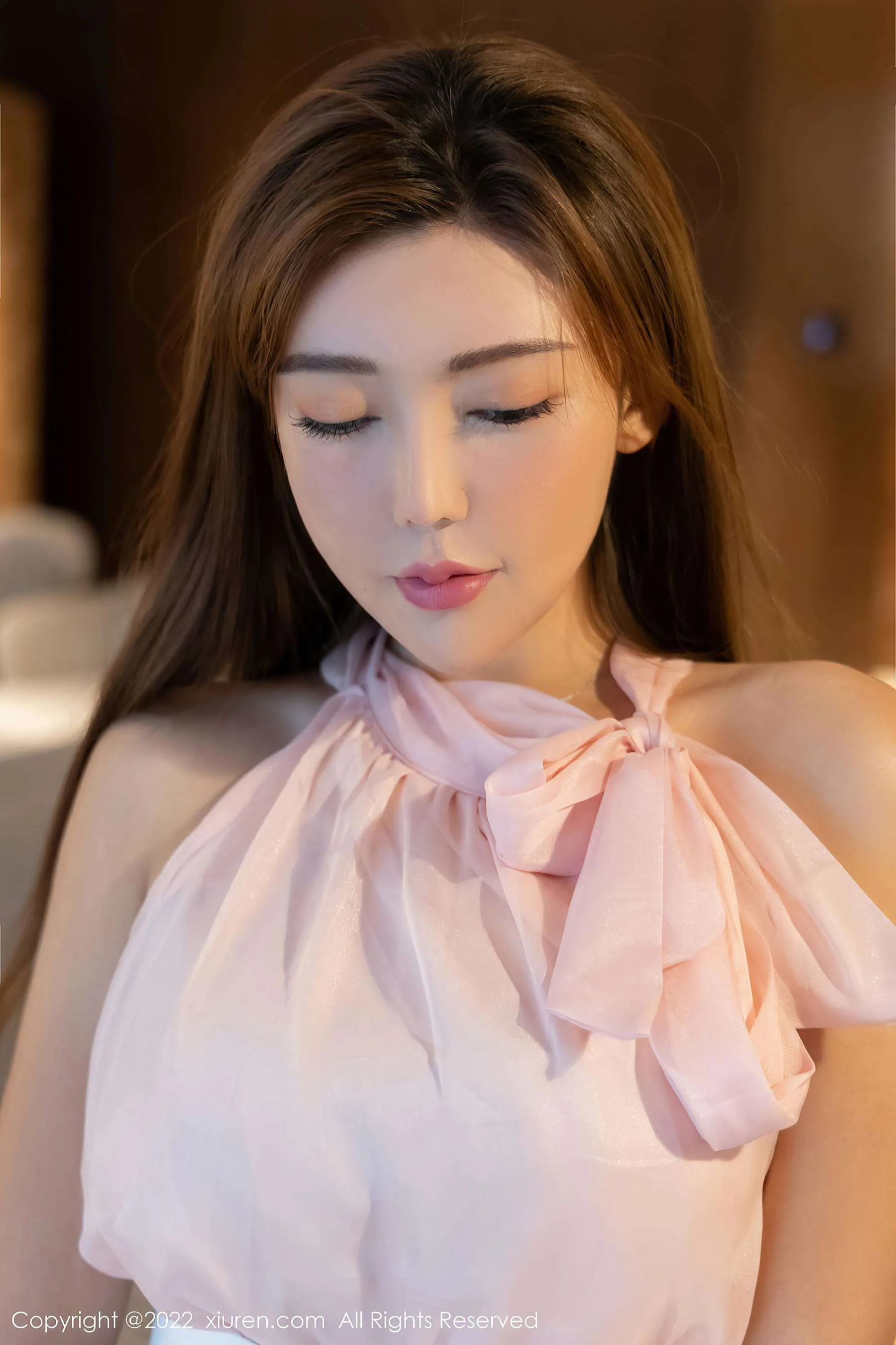 秀人网 No.4847 萌汉药baby 黑丝美腿模特旅拍第12张