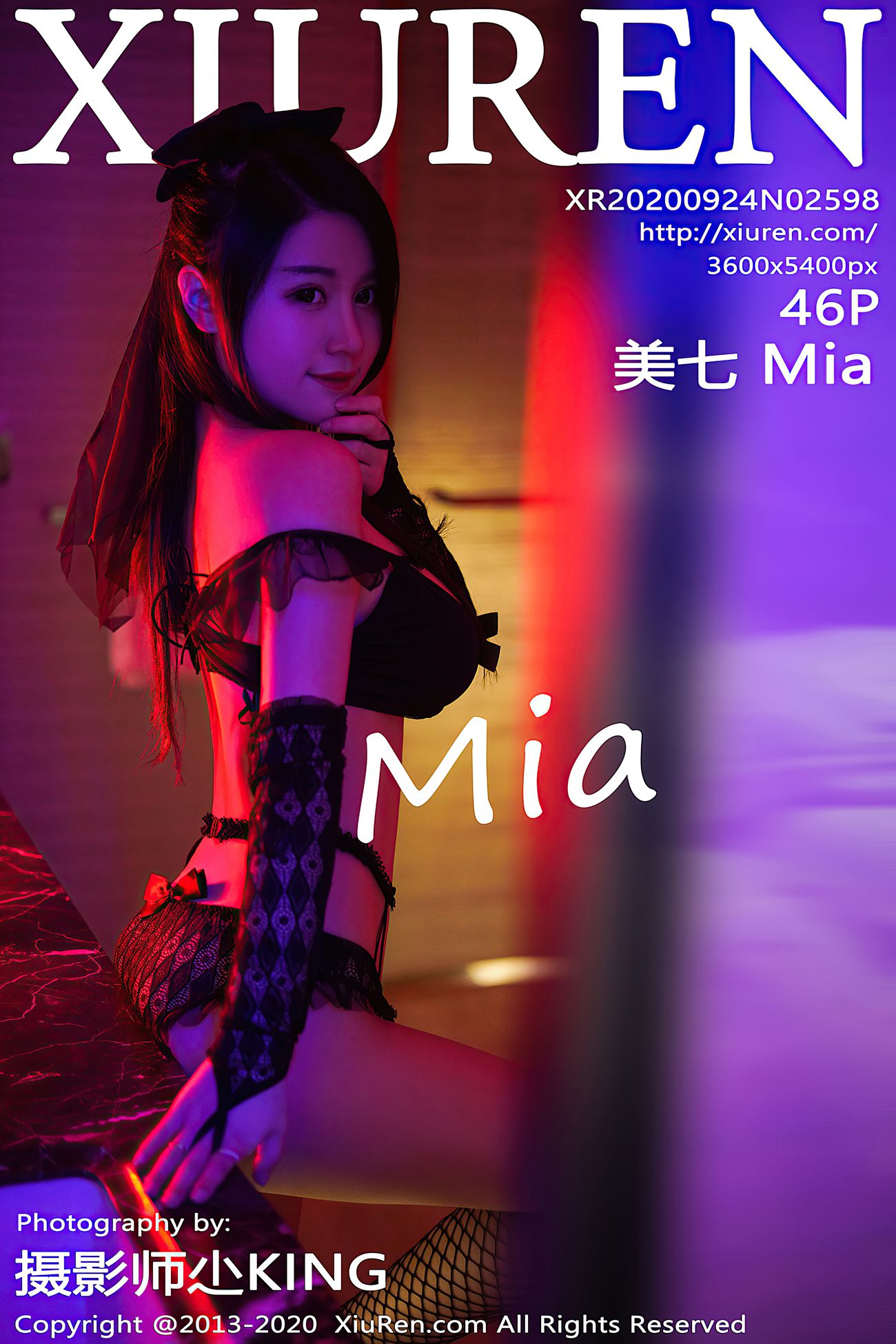 [XIUREN绣人网] 2020.09.24 No.2598 美七Mia [47P]第10张