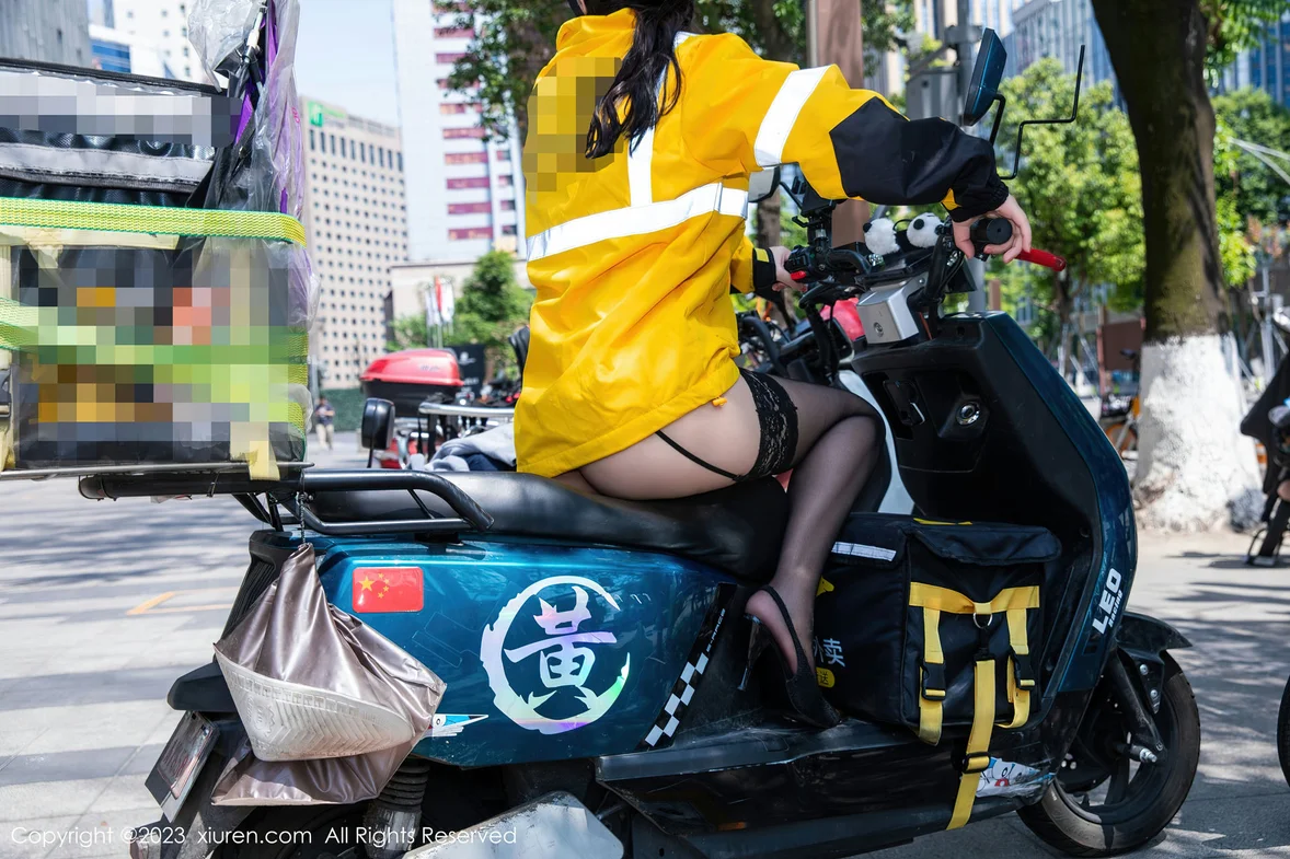  XiuRen 秀人 No.7093 王婉悠Queen 外卖员装扮性感写真 [92P]第1张