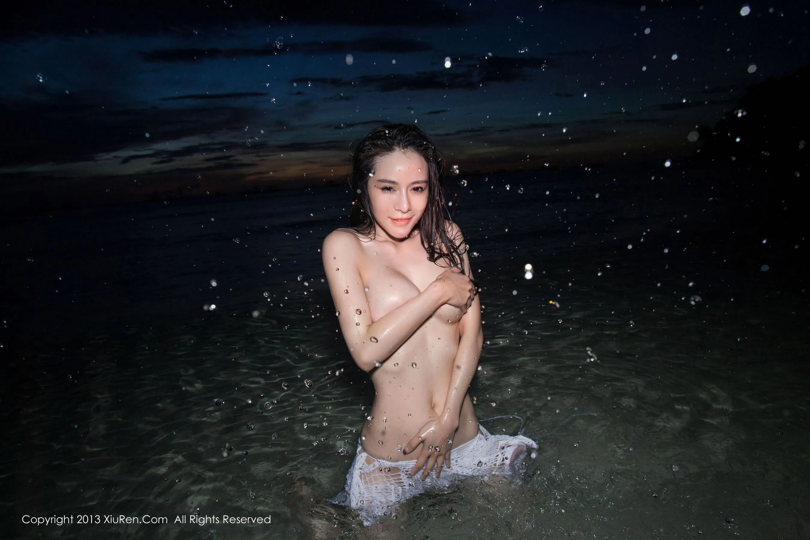  nancy小姿 &海边唯美比基尼系列 秀人网 No.069第25张