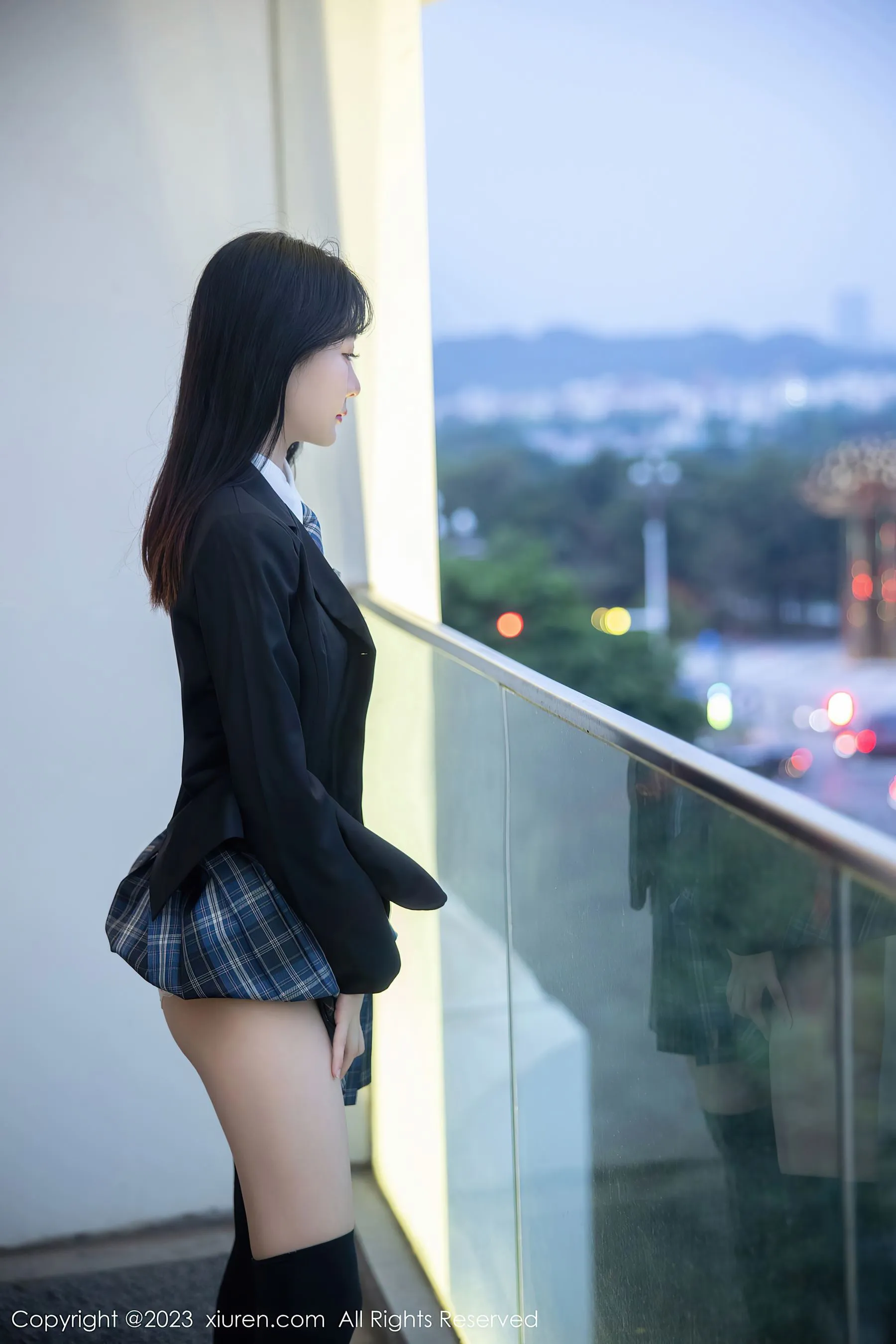  秀人网 No.6662 幼幼 制服美腿第14张