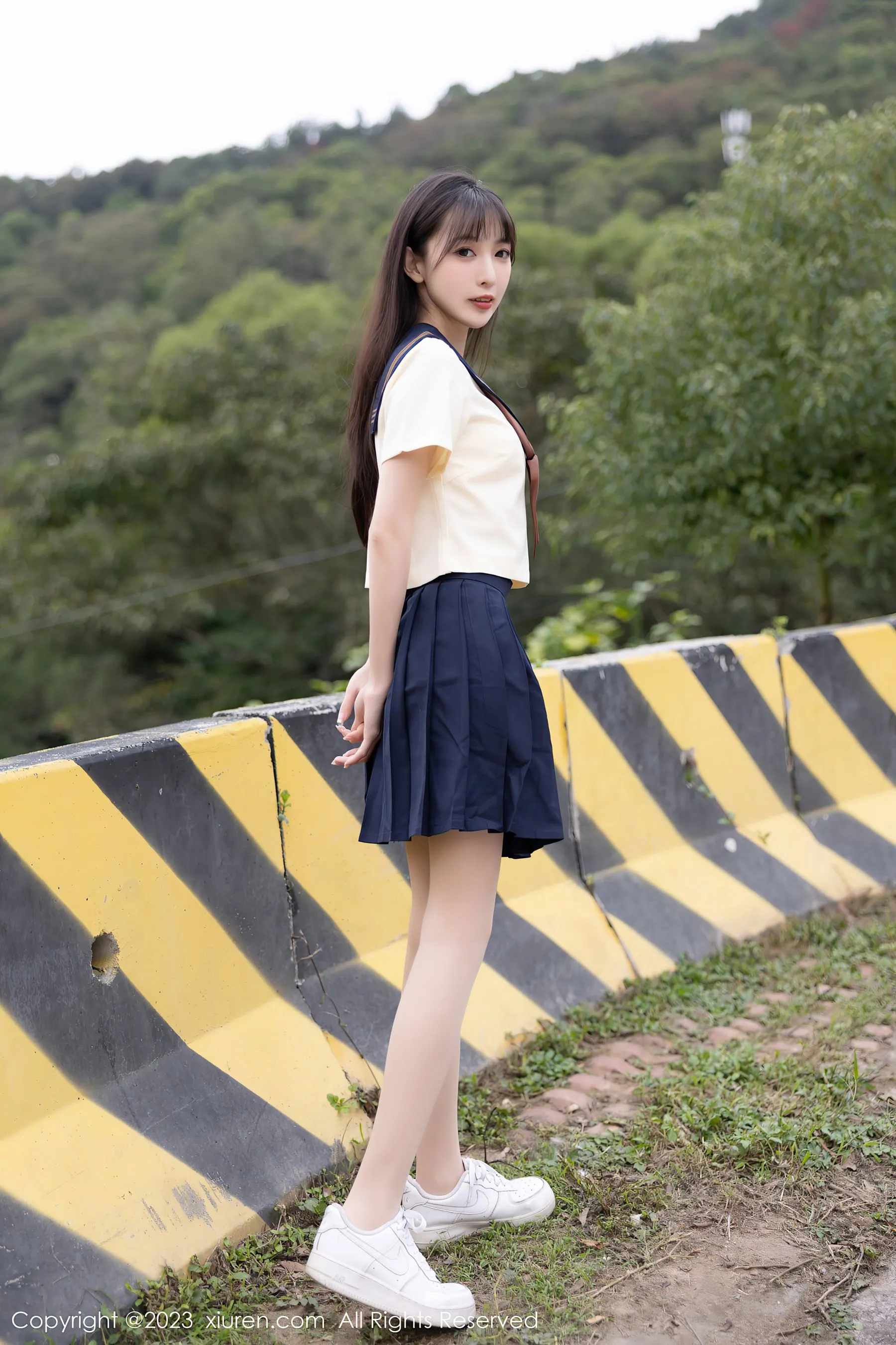  秀人网 No.6126 林星阑 制服美腿第17张