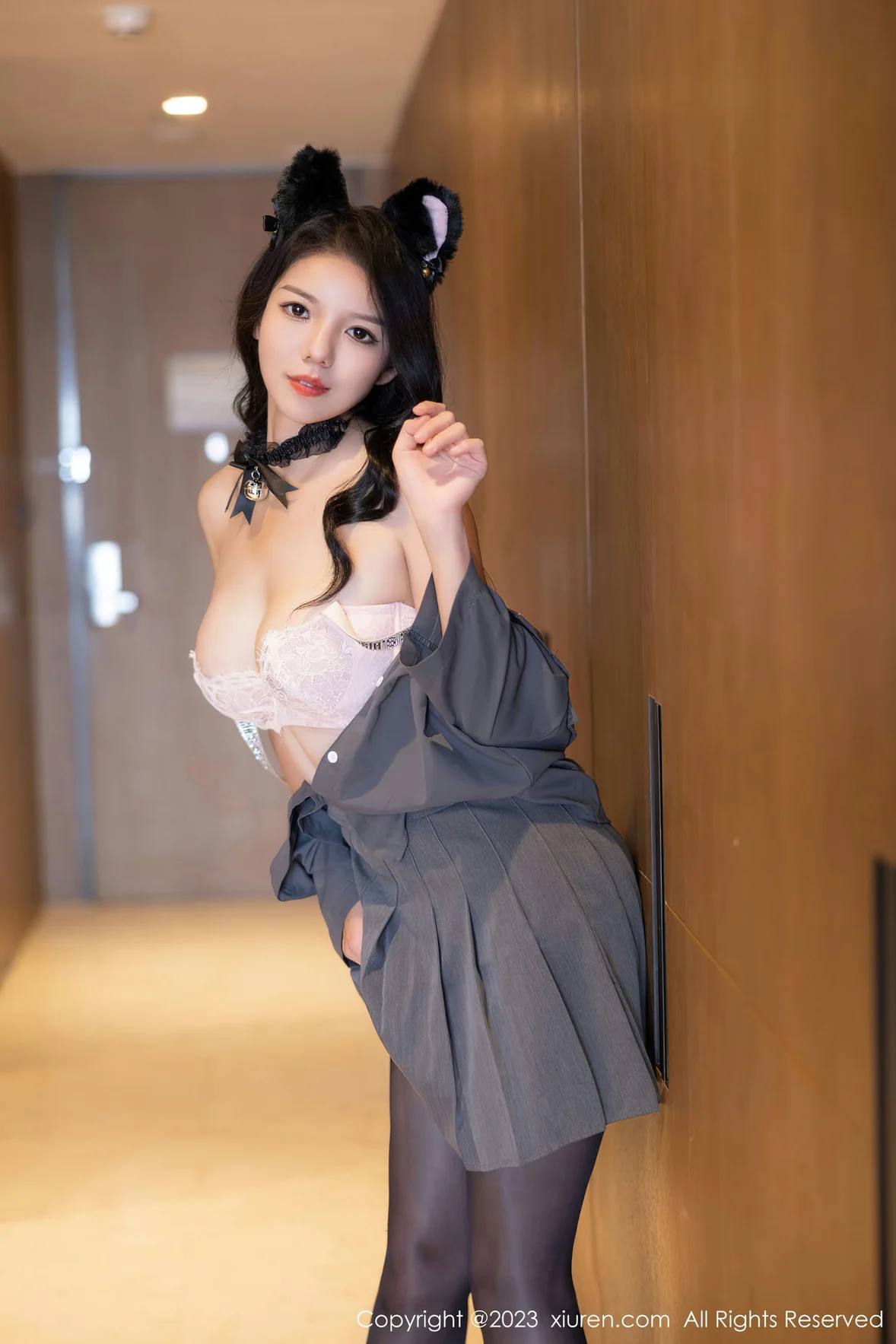  XiuRen 秀人 No.7238 大美妞儿 白色蕾丝内衣性感写真3 [81P]第4张