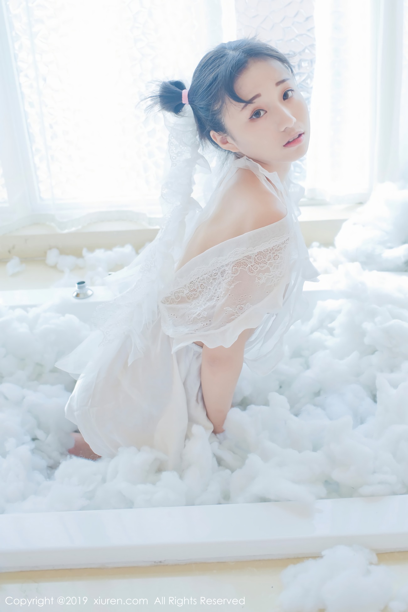 [Xiuren绣人网]XR20190116N01313 2019.01.16 NO.1313 蕾SI小新娘+日系蓝色体操服 仓井优香[45+1P]第6张