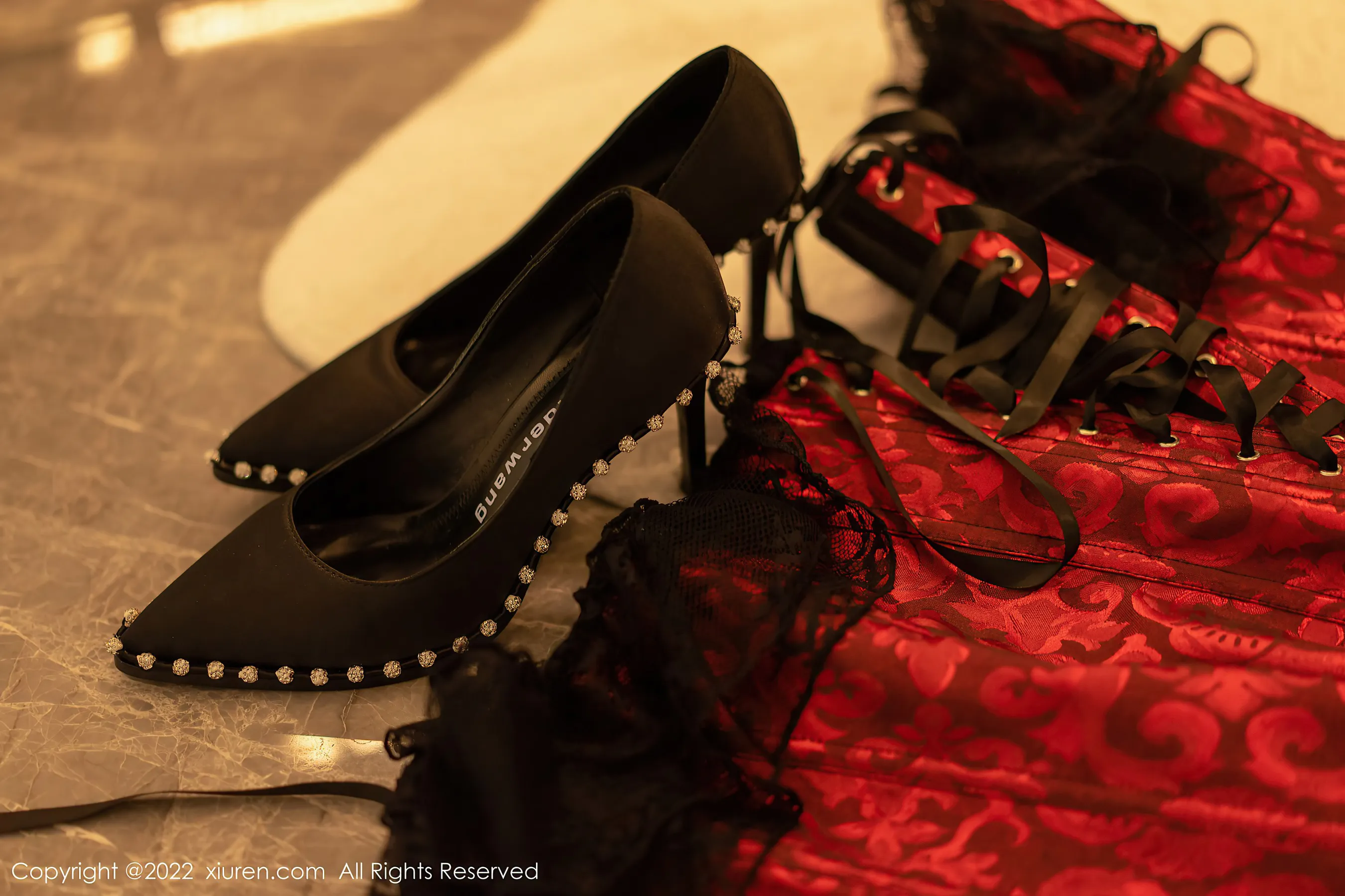  秀人网 No.4732 小海臀Rena 黑丝美臀第16张