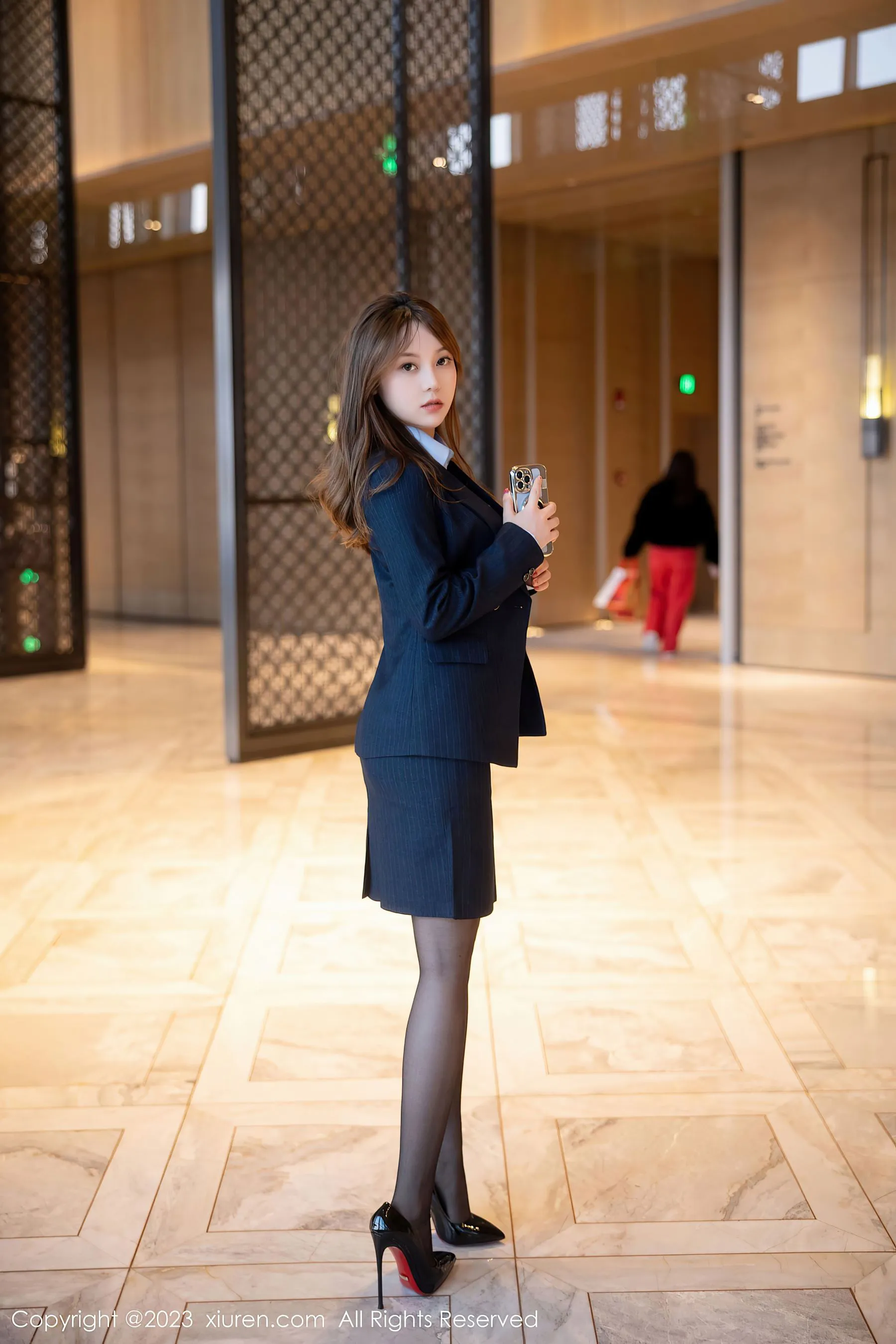  秀人网 No.6190 豆瓣酱 制服美臀第20张