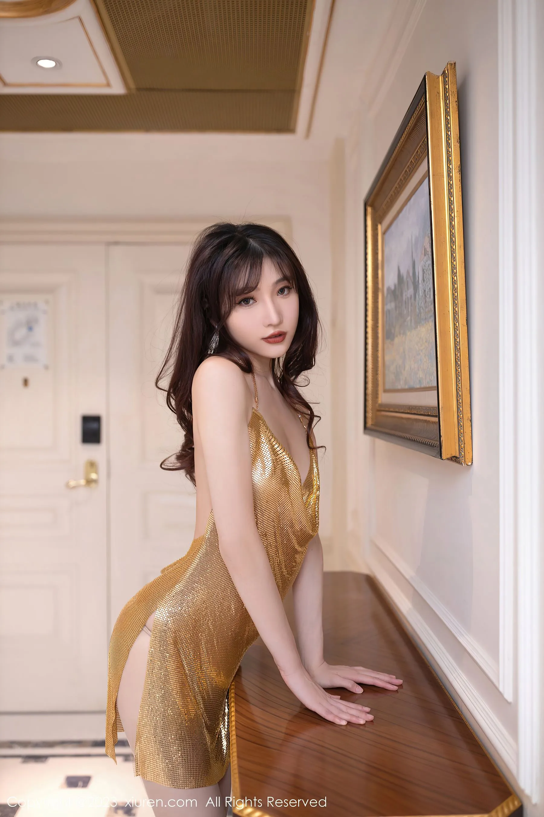 秀人网 No.6390 陆萱萱 丝袜美腿第1张