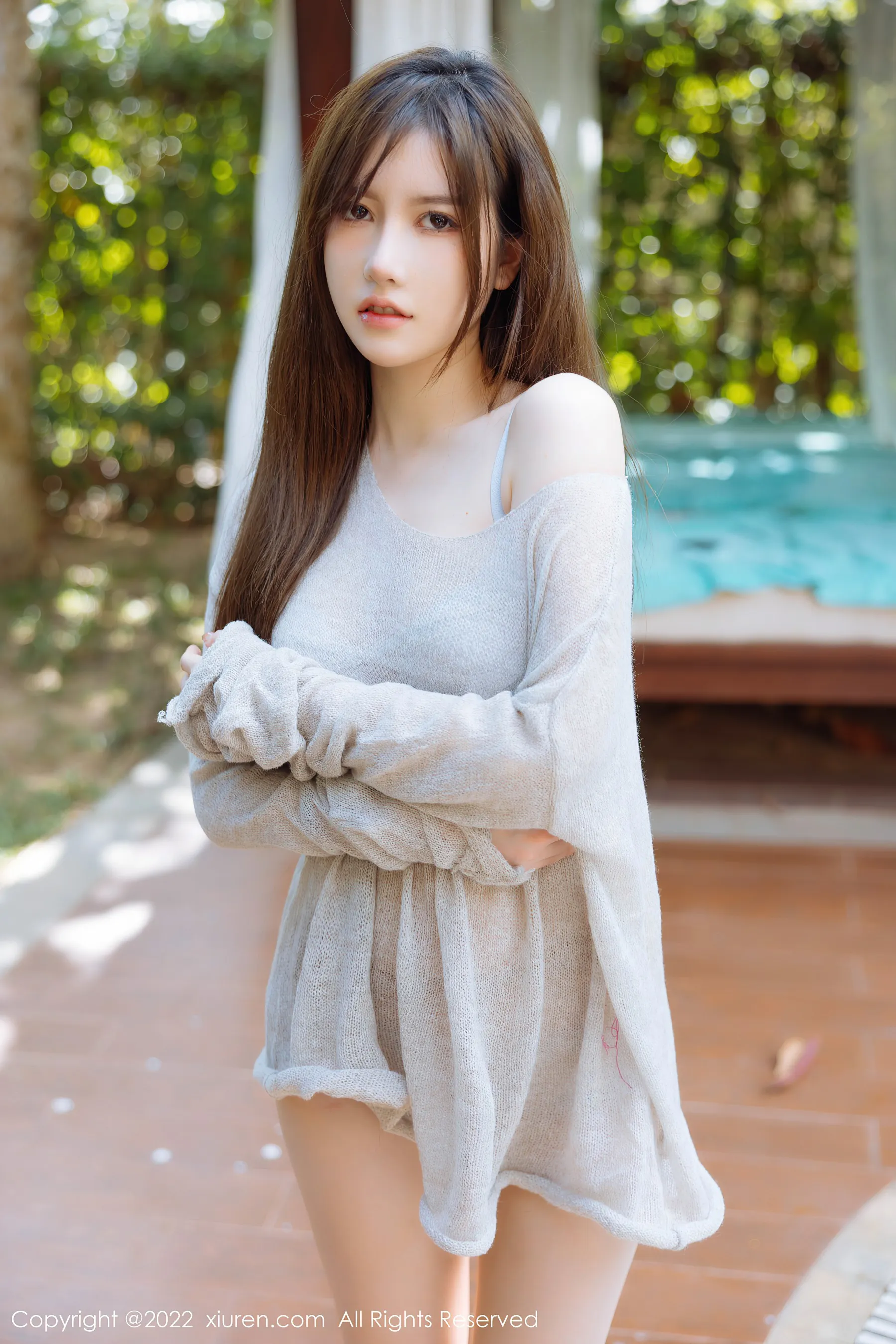  秀人网 No.4797 美桃酱 美女模特珠三角旅拍第17张