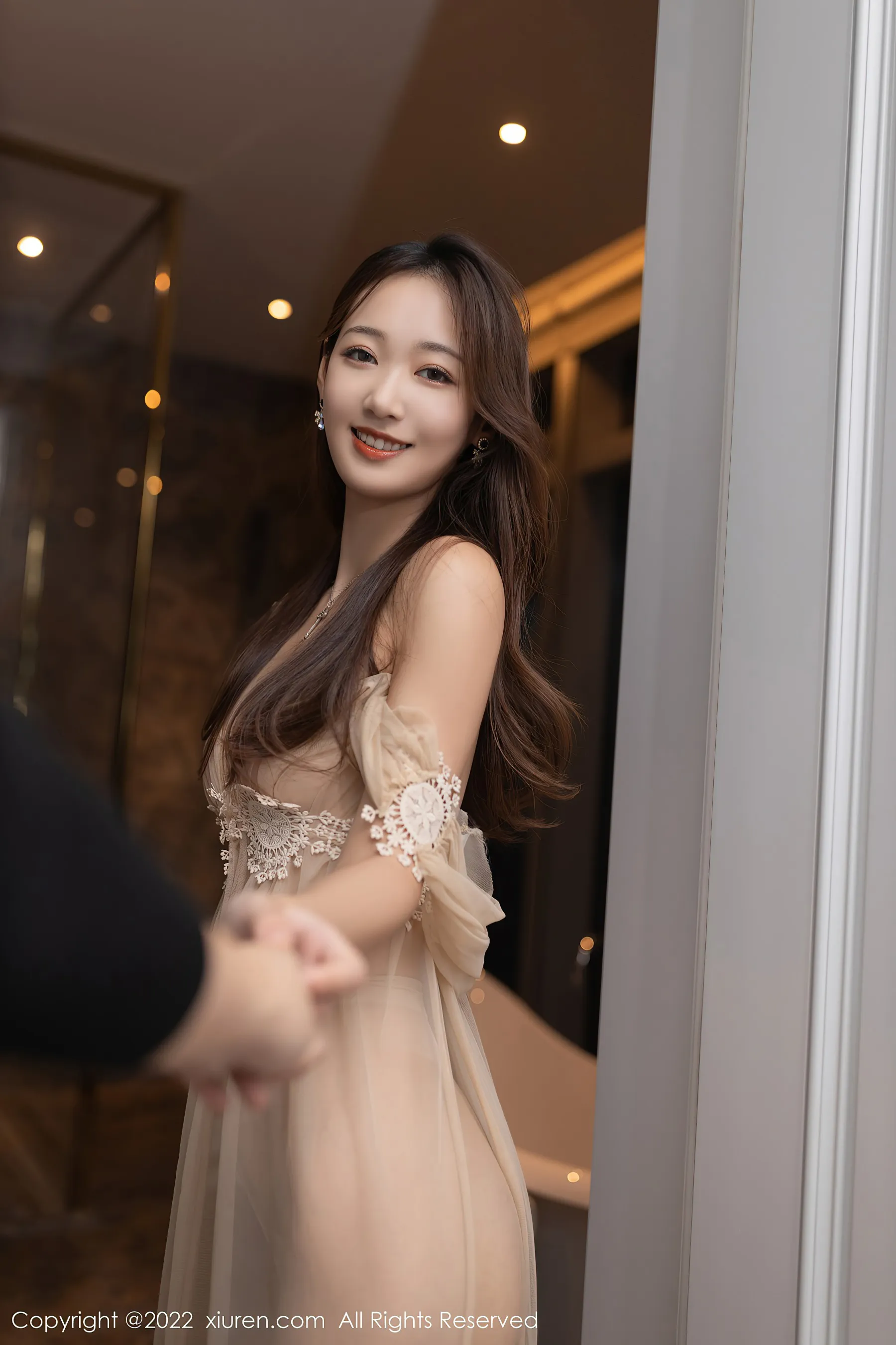  秀人网 No.4601 唐安琪 薄纱美腿清纯美女第11张