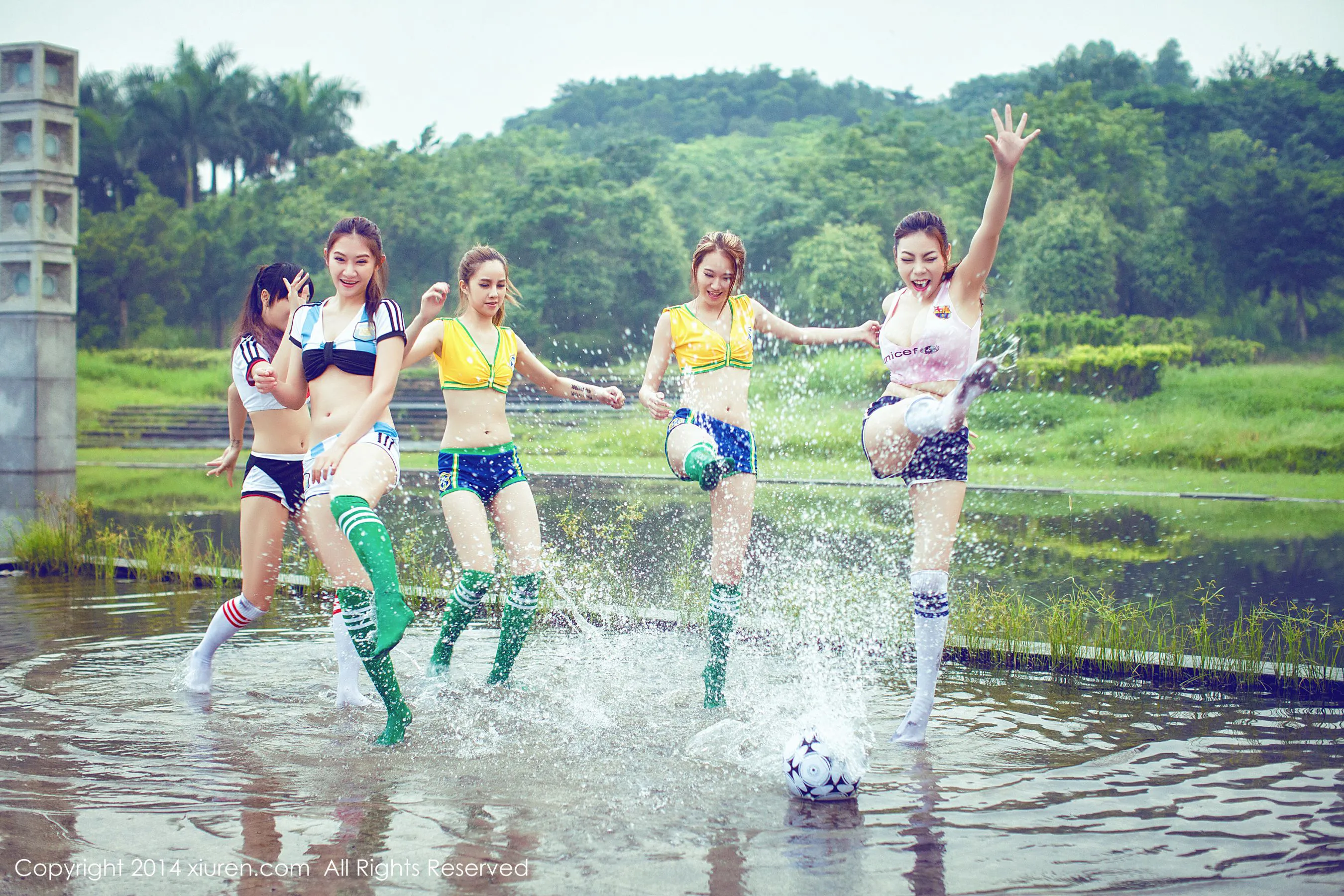  2014巴西世界杯足球宝贝合集 秀人网 No.159第18张