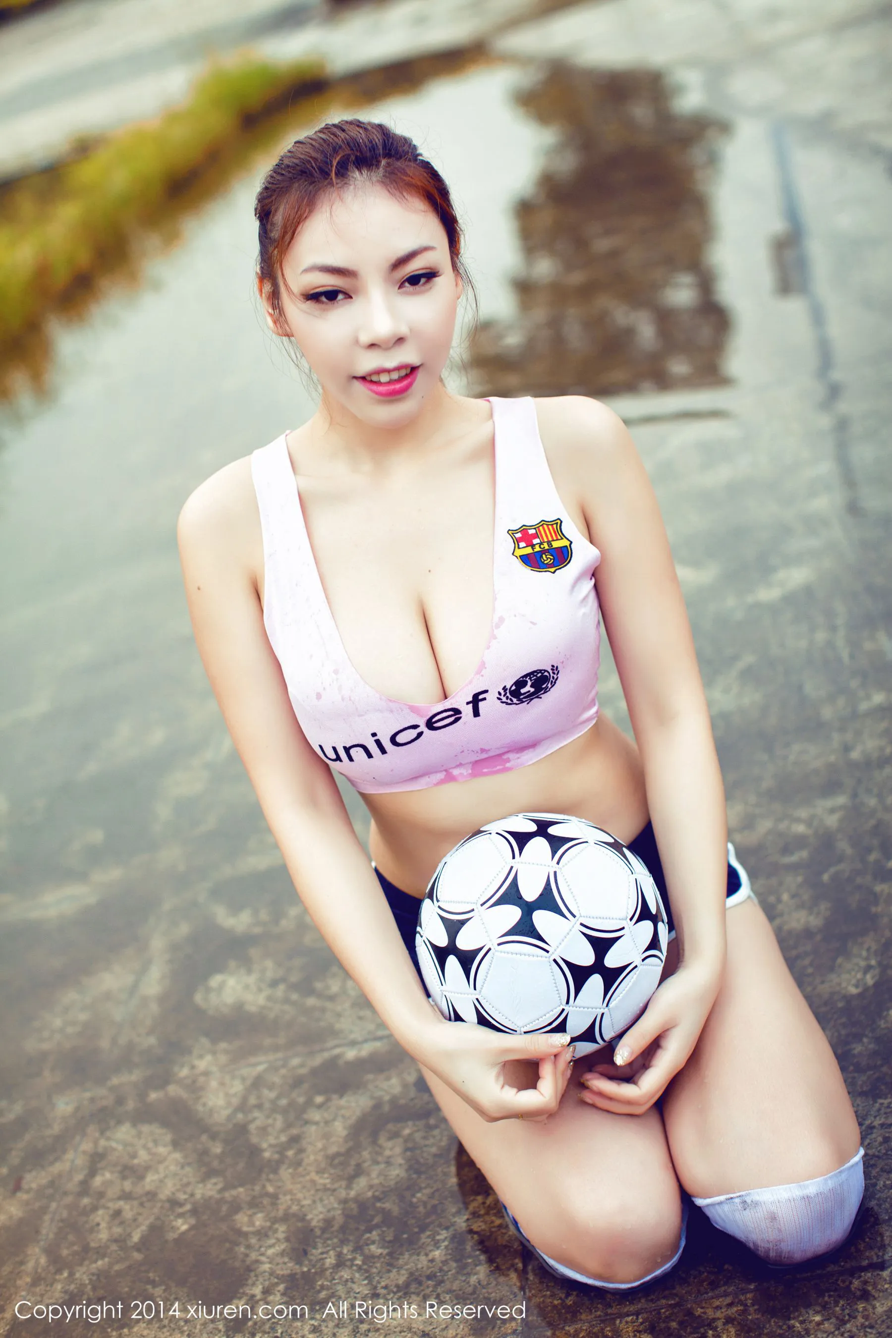  2014巴西世界杯足球宝贝合集 秀人网 No.159第9张