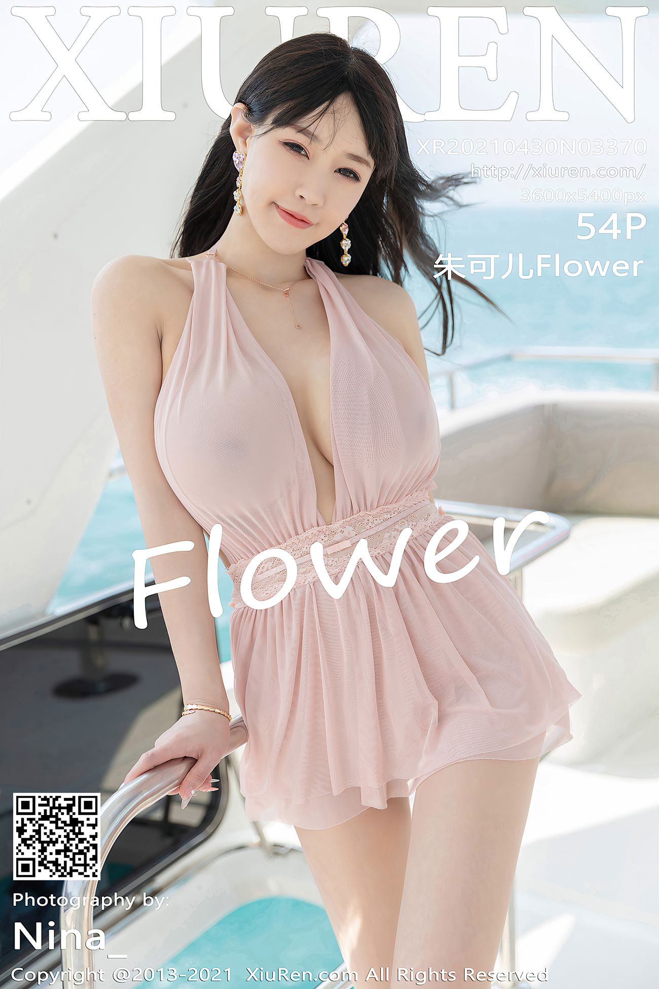 [XIUREN绣人网] 2021.04.30 No.3370 朱可儿Flower [55P/458MB]第11张