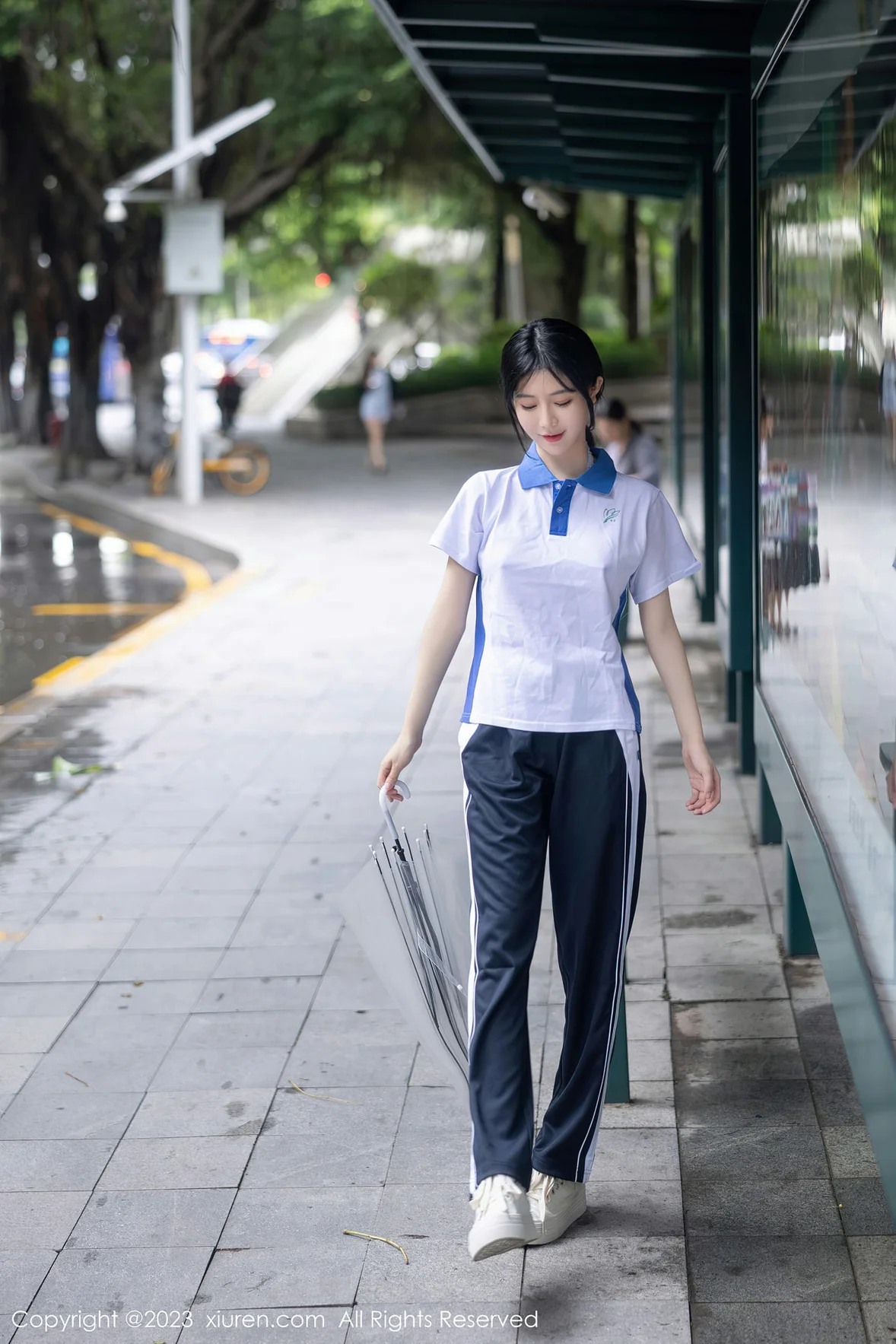  XiuRen 秀人 No.7085 幼幼 学生制服性感写真 [103P]第1张