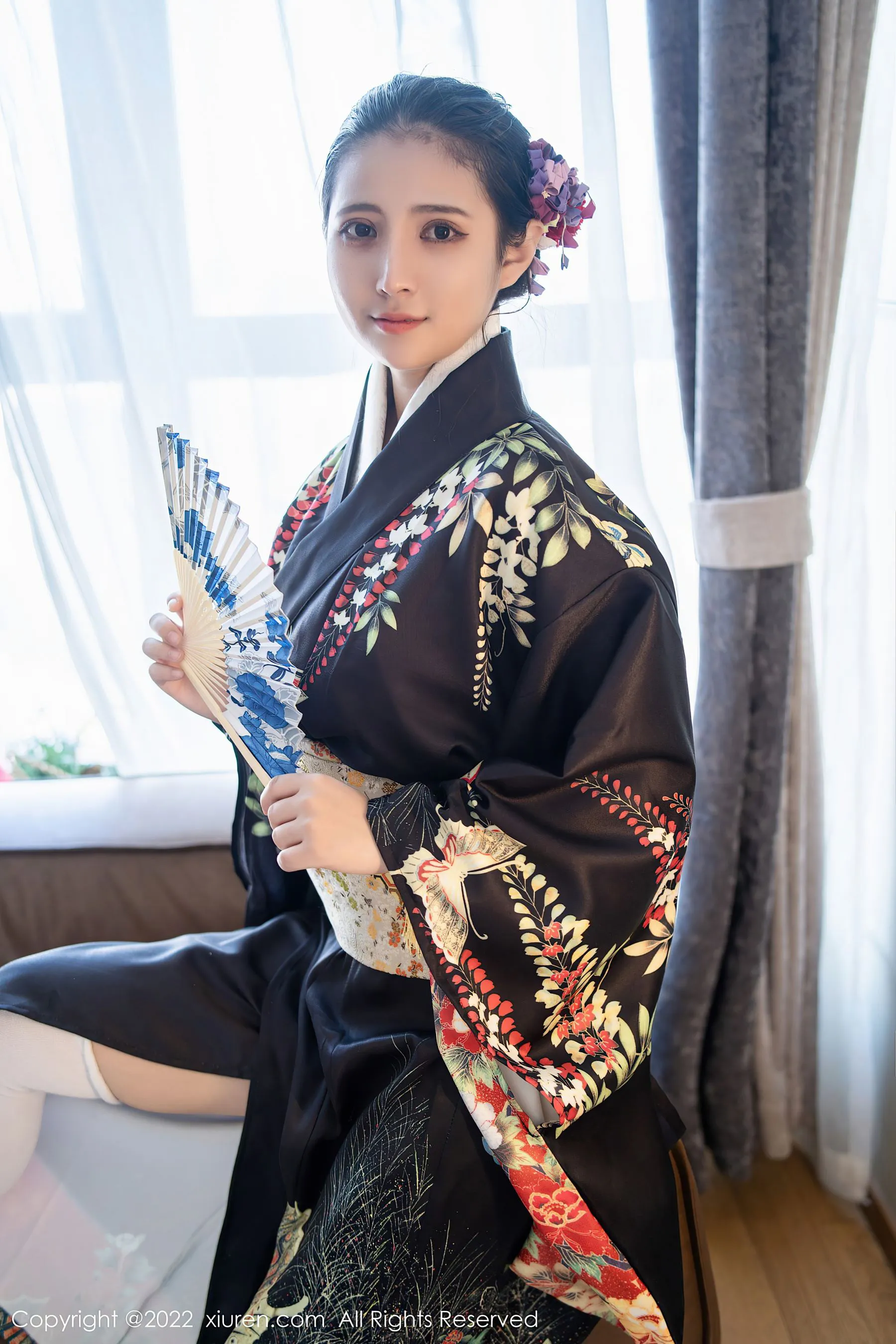  秀人网 No.5309 久久Aimee 和服美臀第14张