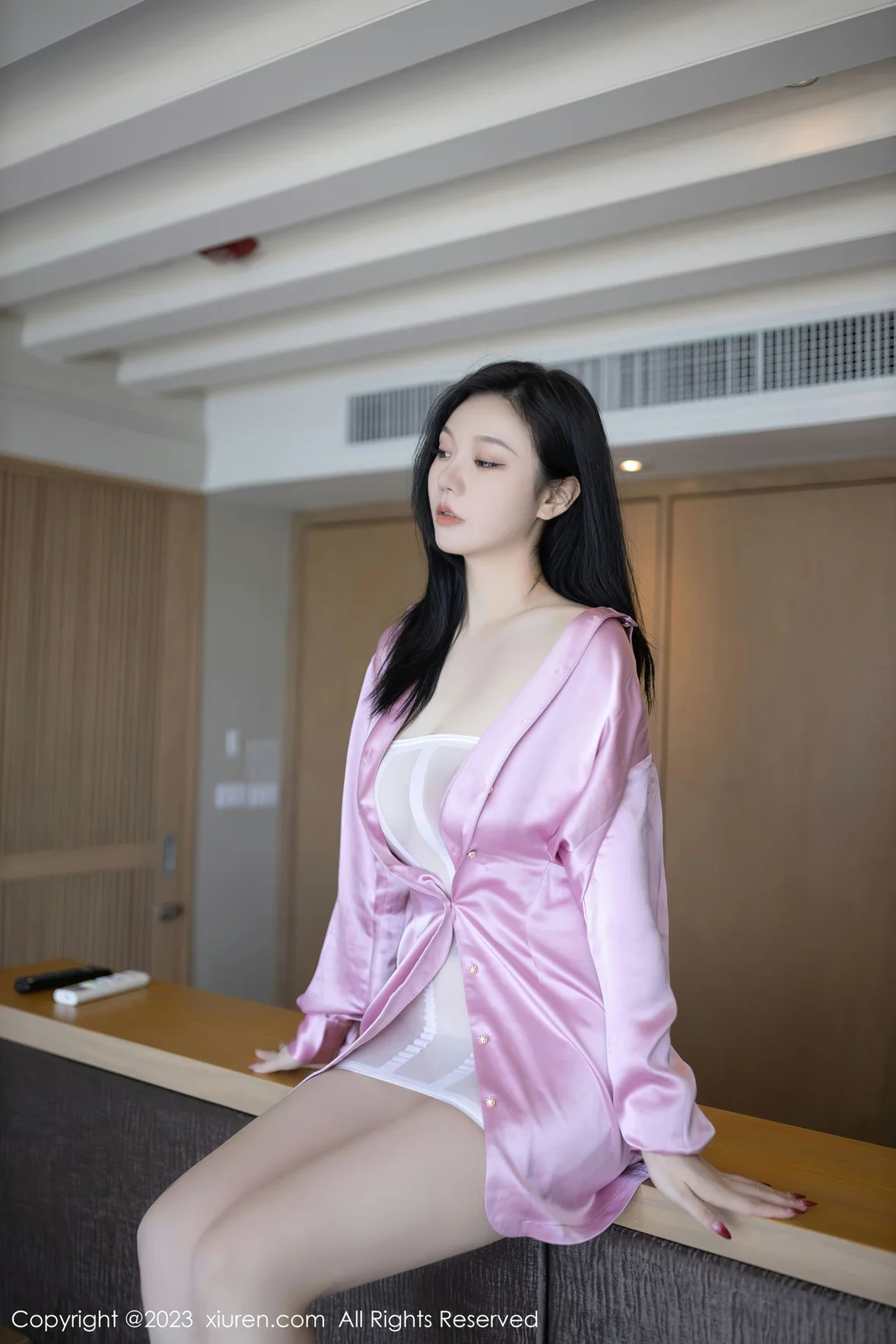  XiuRen 秀人 No.7063 安然anran 粉色上衣泰国旅拍 [82P]第11张