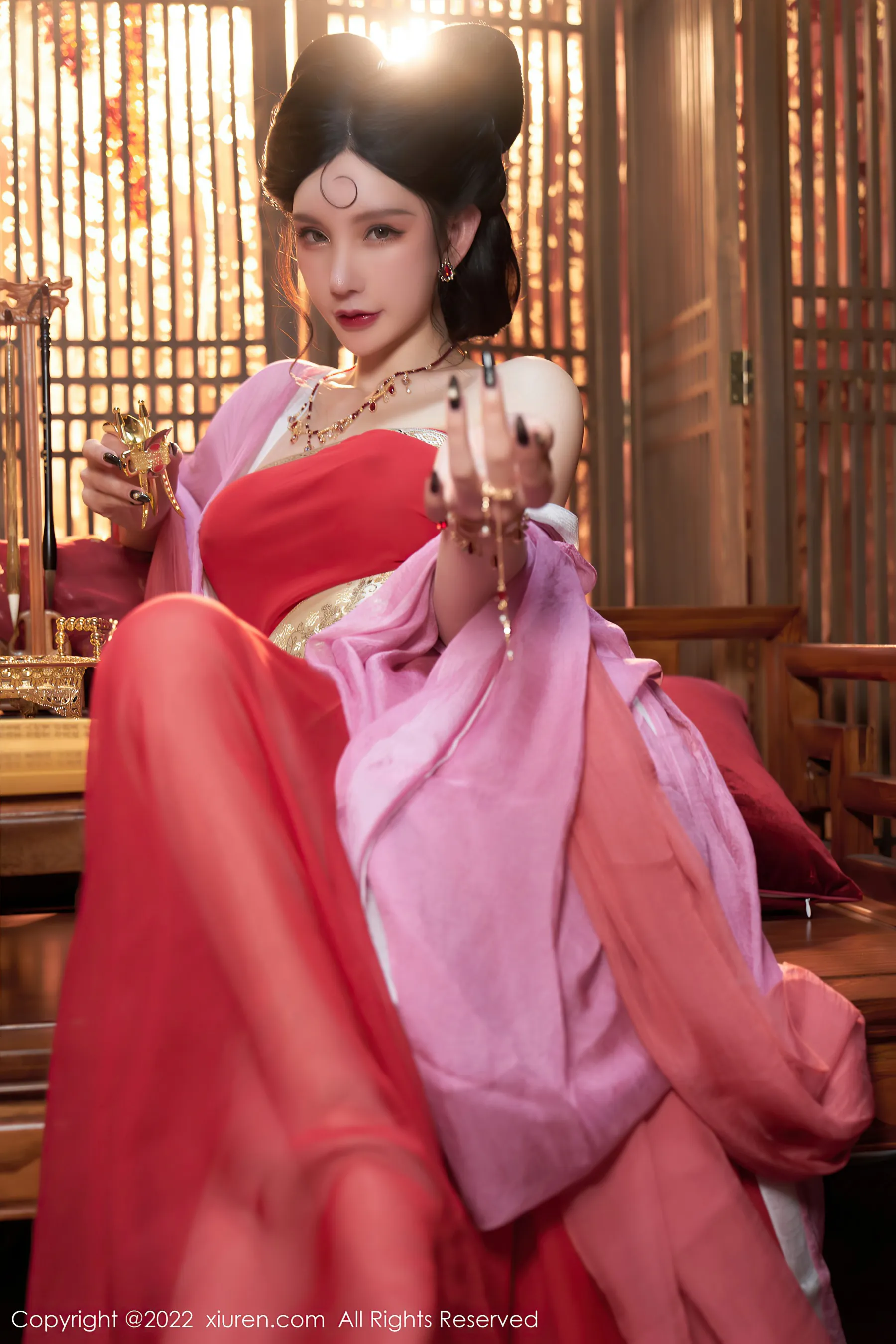  秀人网 No.4575 周于希Sally 古装服饰第9张