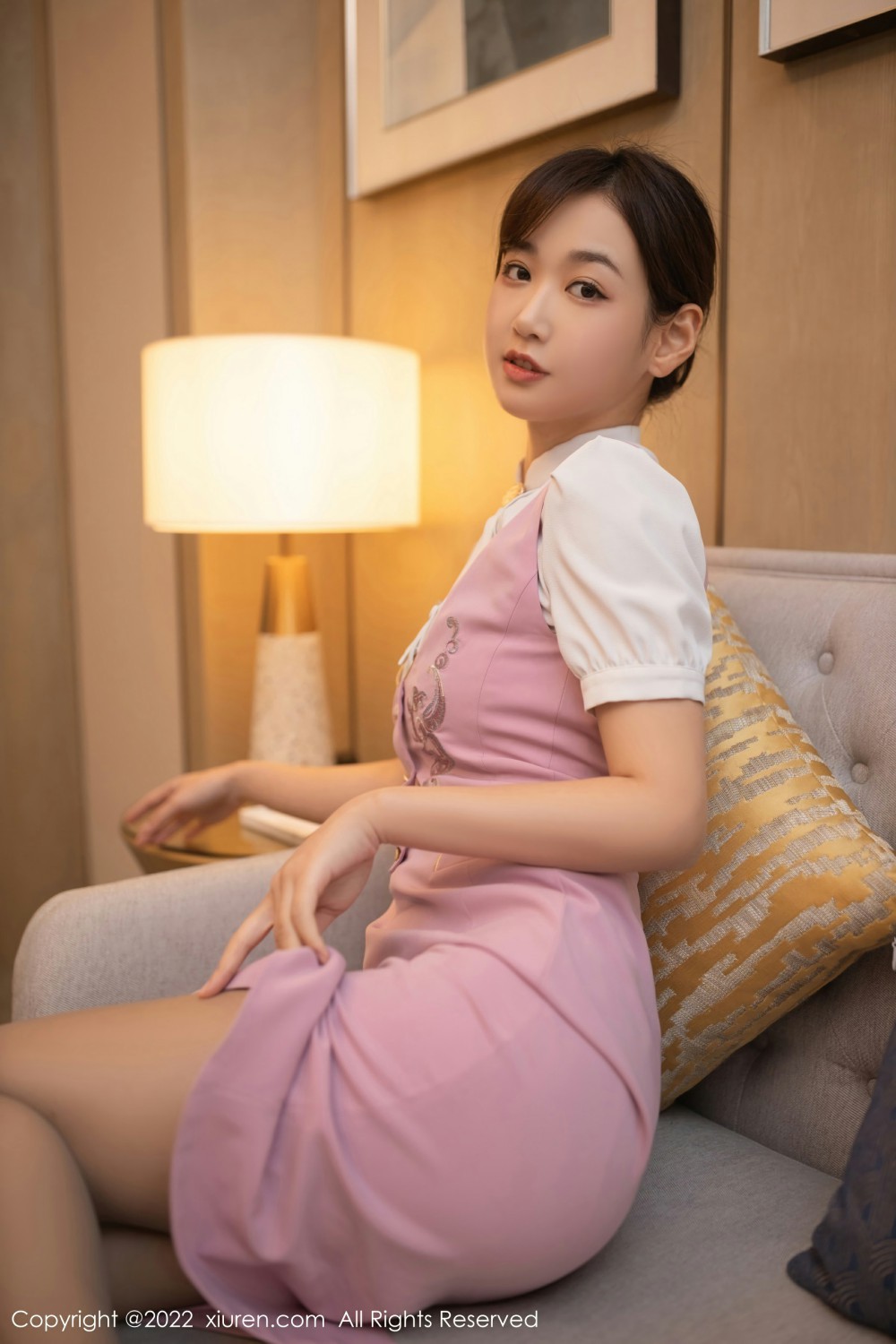 [XiuRen秀人网] 2022.02.28 No.4647 唐安琪 空姐写真第3张