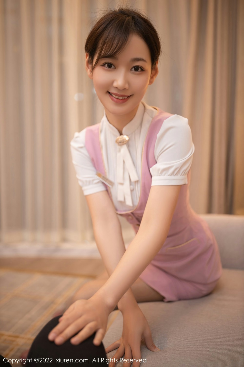 [XiuRen秀人网] 2022.02.28 No.4647 唐安琪 空姐写真第3张