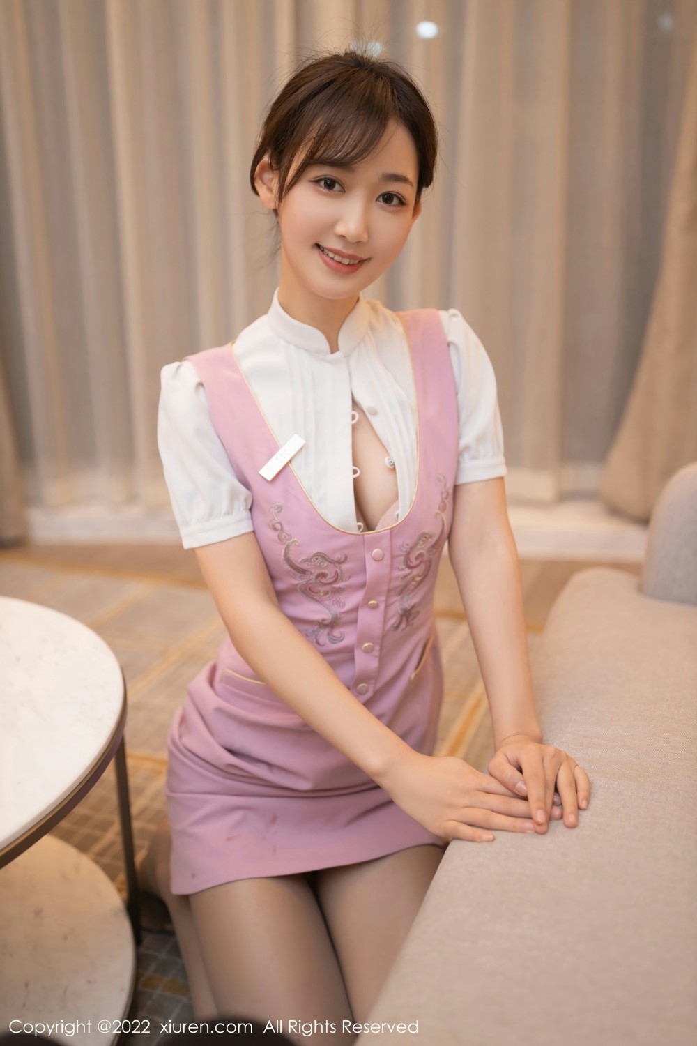 [XiuRen秀人网] 2022.02.28 No.4647 唐安琪 空姐写真第6张