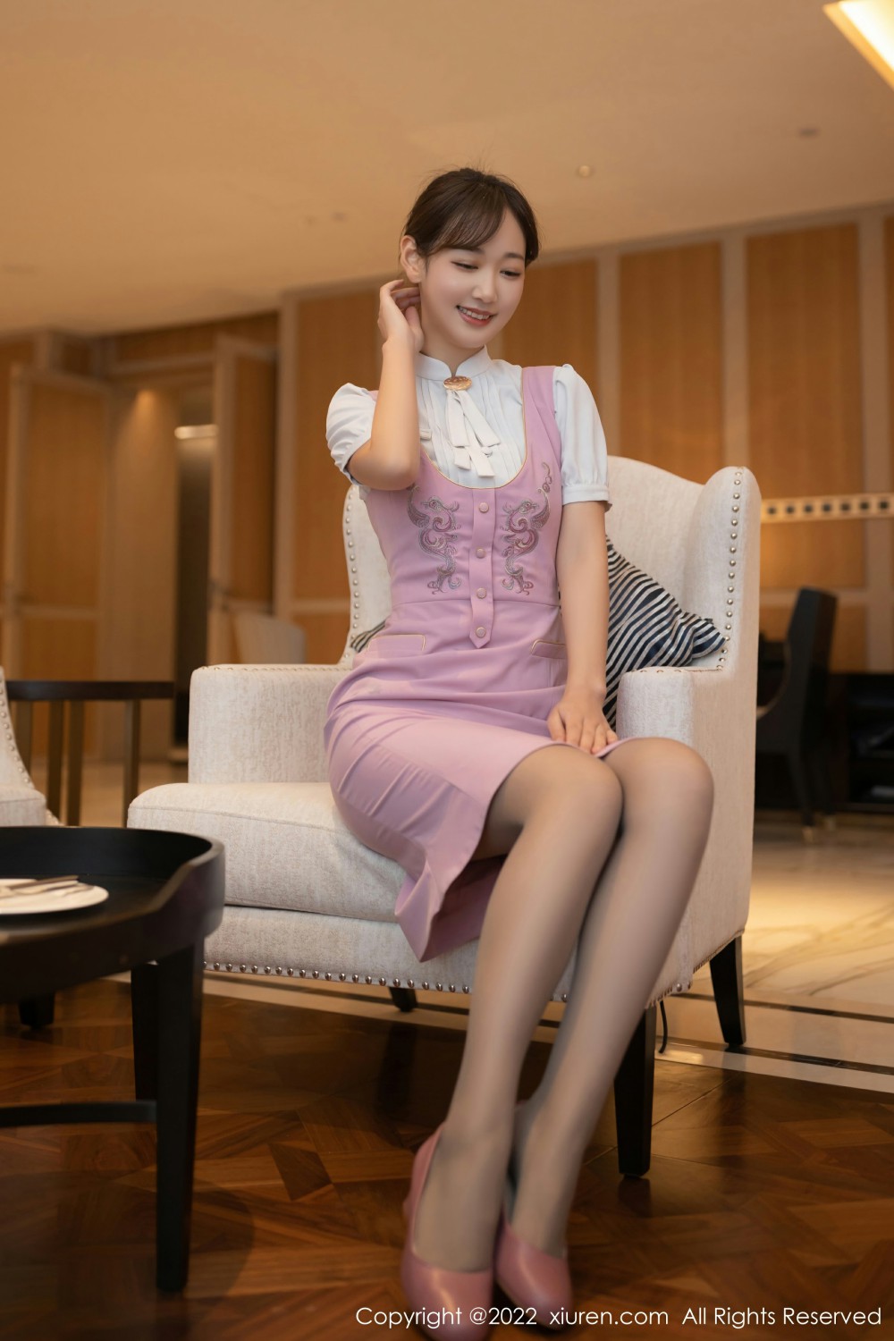 [XiuRen秀人网] 2022.02.28 No.4647 唐安琪 空姐写真第1张