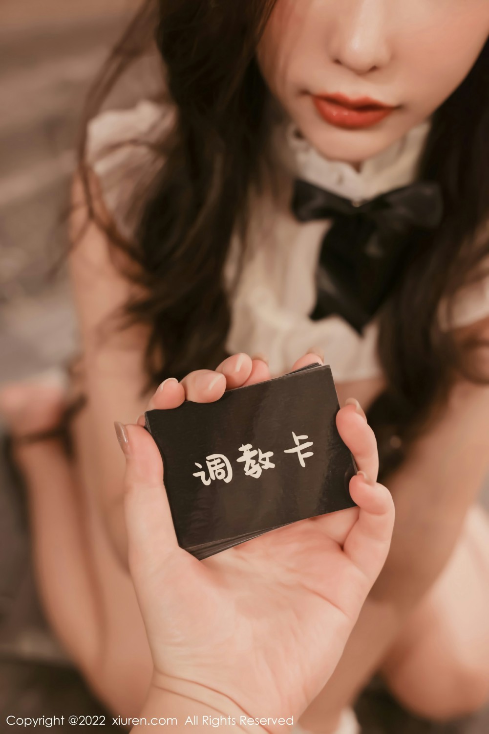 [XiuRen秀人网] 2022.03.01 No.4650 尹甜甜 性感女仆装第1张