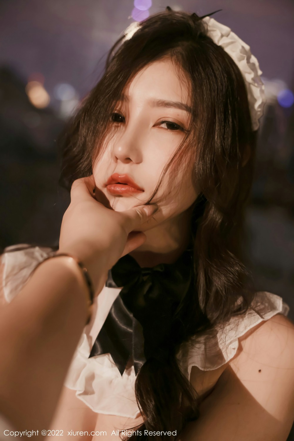 [XiuRen秀人网] 2022.03.01 No.4650 尹甜甜 性感女仆装第7张