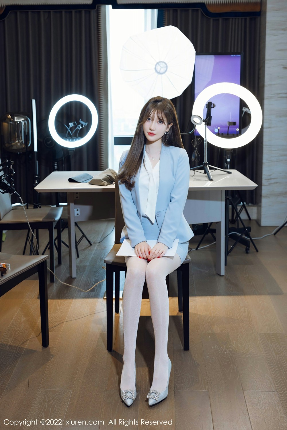 [XiuRen秀人网] 2022.03.02 No.4658 美桃酱 制服系列第1张