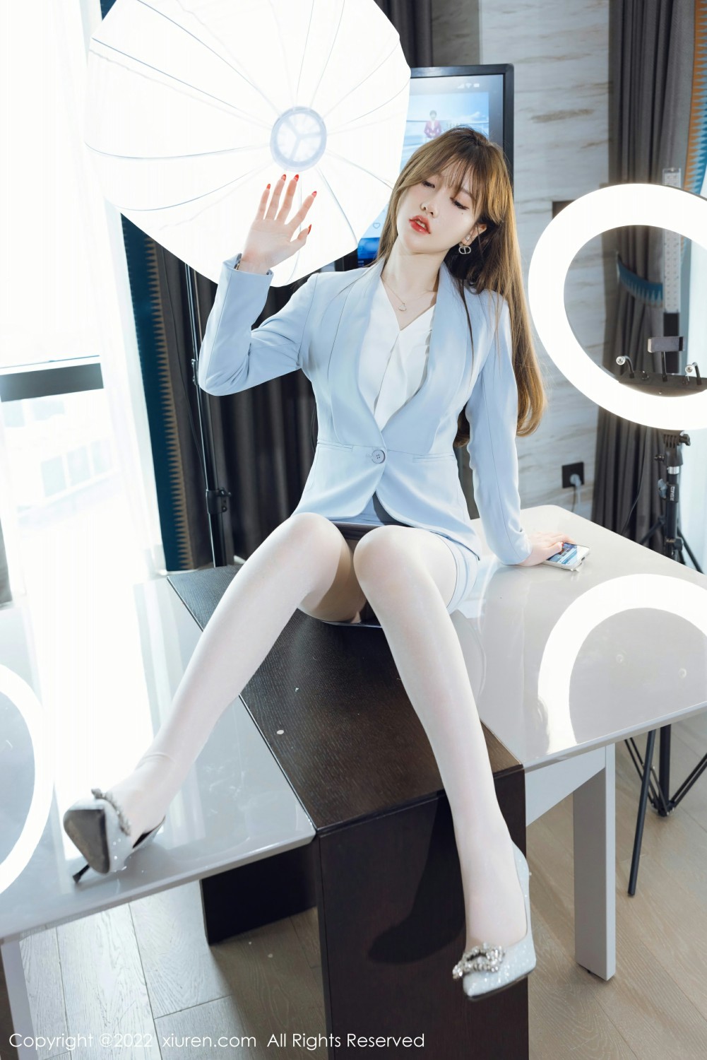 [XiuRen秀人网] 2022.03.02 No.4658 美桃酱 制服系列第3张