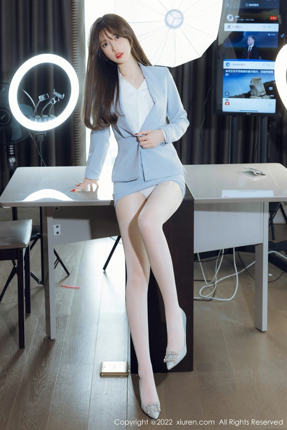 [XiuRen秀人网] 2022.03.02 No.4658 美桃酱 制服系列第5张