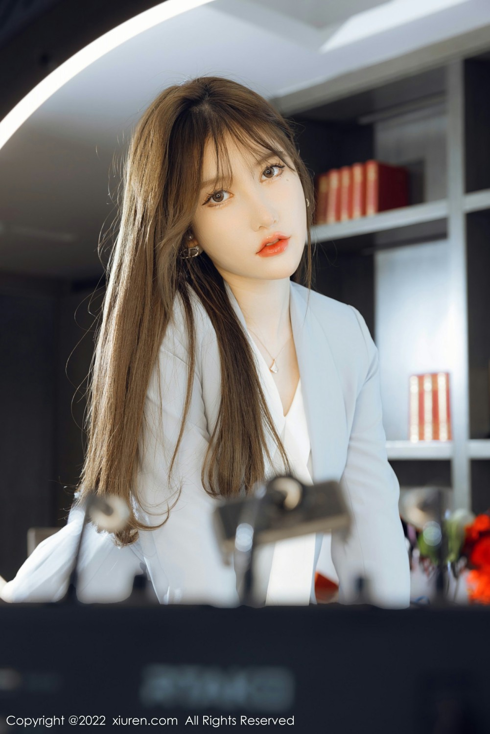 [XiuRen秀人网] 2022.03.02 No.4658 美桃酱 制服系列第6张