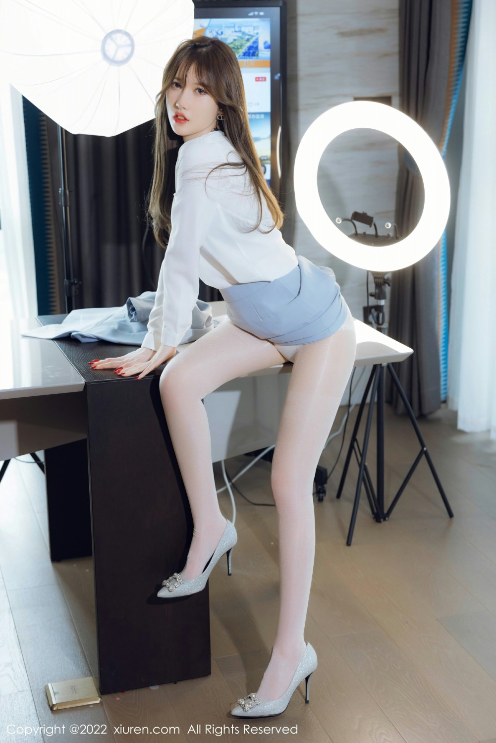 [XiuRen秀人网] 2022.03.02 No.4658 美桃酱 制服系列第7张