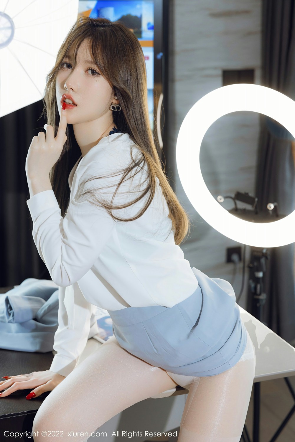 [XiuRen秀人网] 2022.03.02 No.4658 美桃酱 制服系列第7张