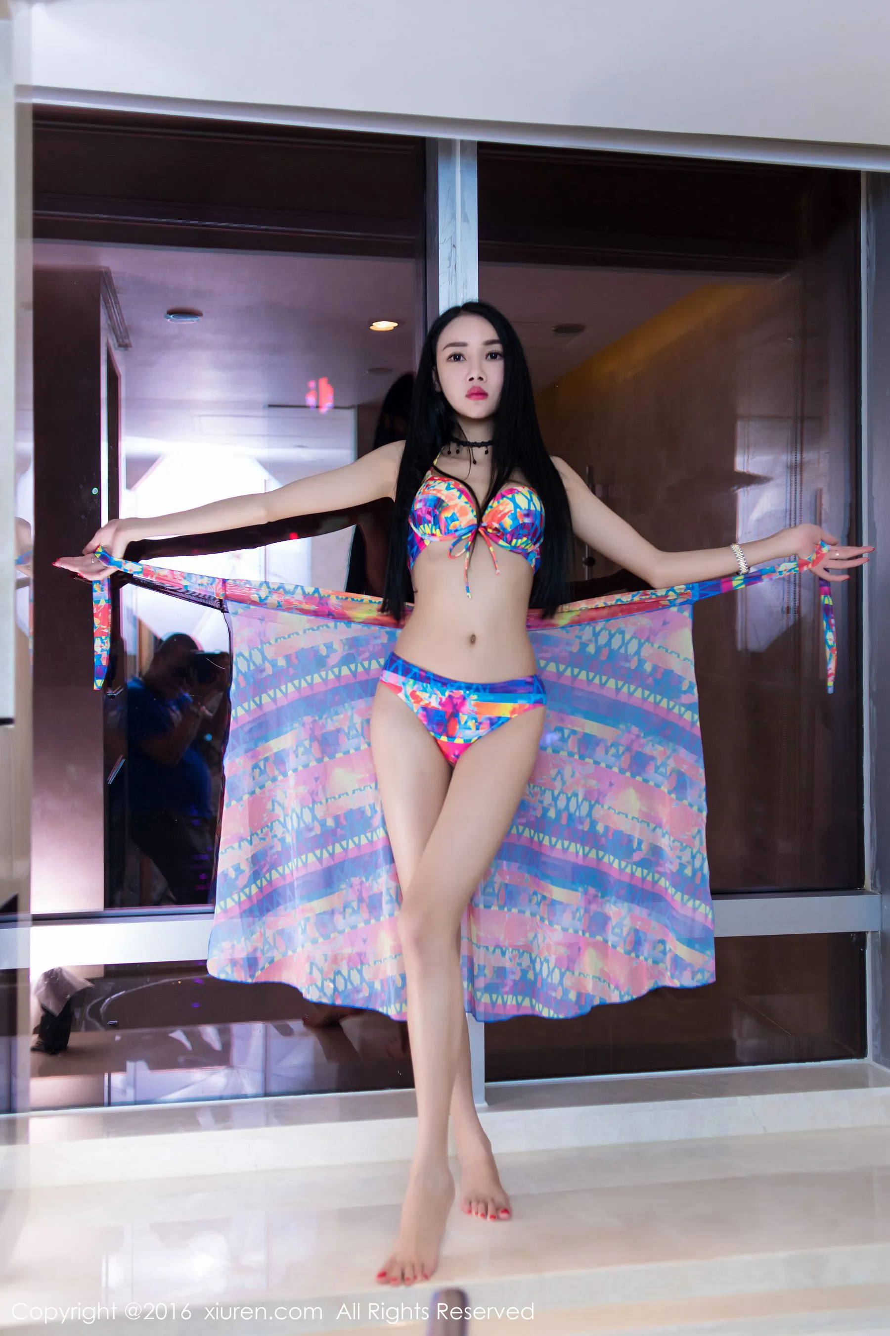  秀美佳人@婕西儿jessie《性感娇媚的美女》 秀人网 No.595第12张