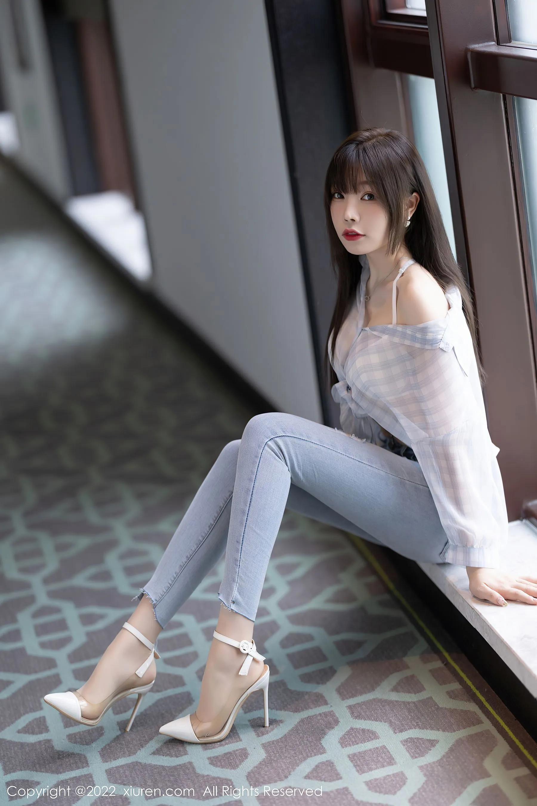  秀人网 No.4976 芝芝Booty 牛仔裤美臀第32张