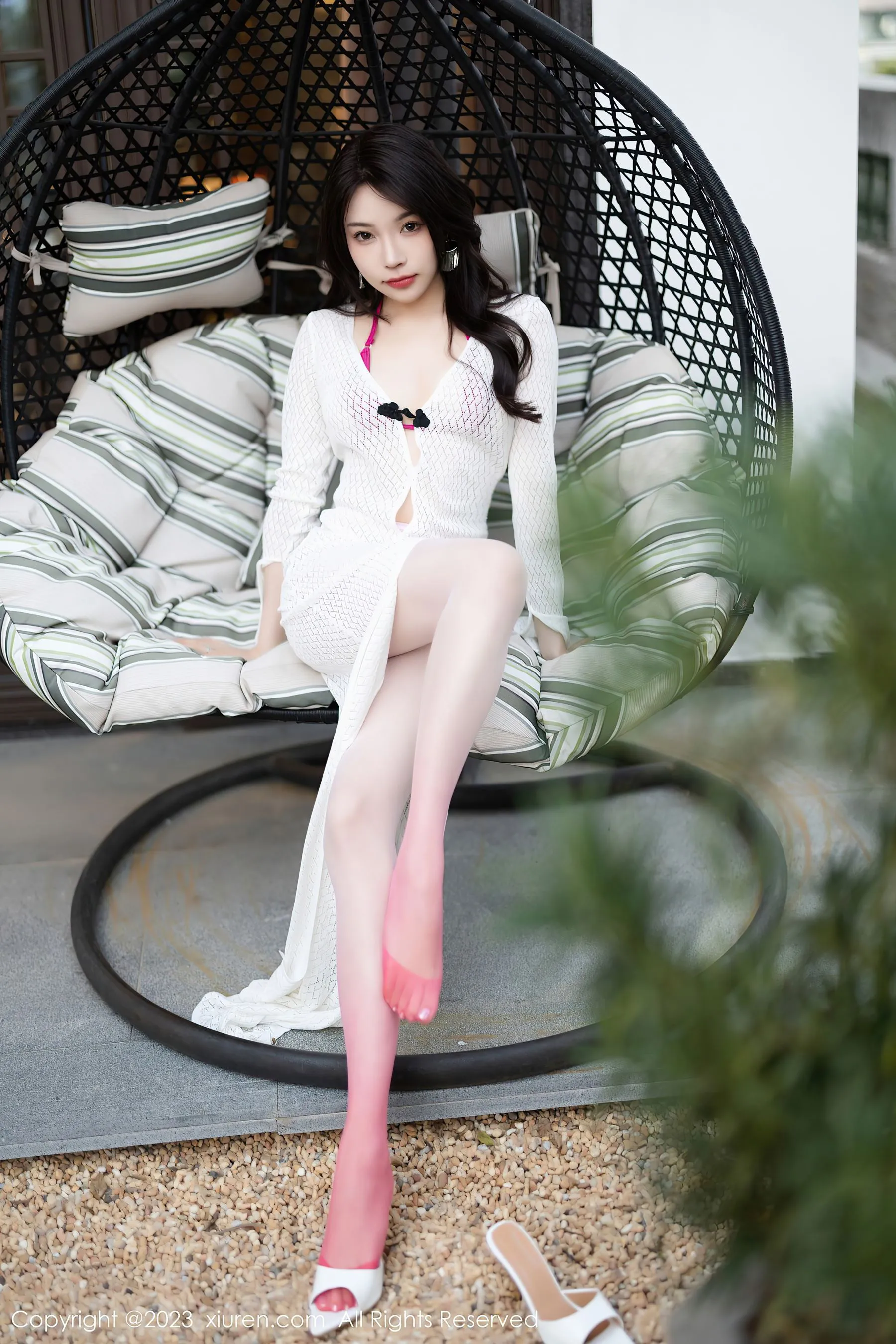  秀人网 No.6540 徐莉芝Booty 美腿丝袜第17张